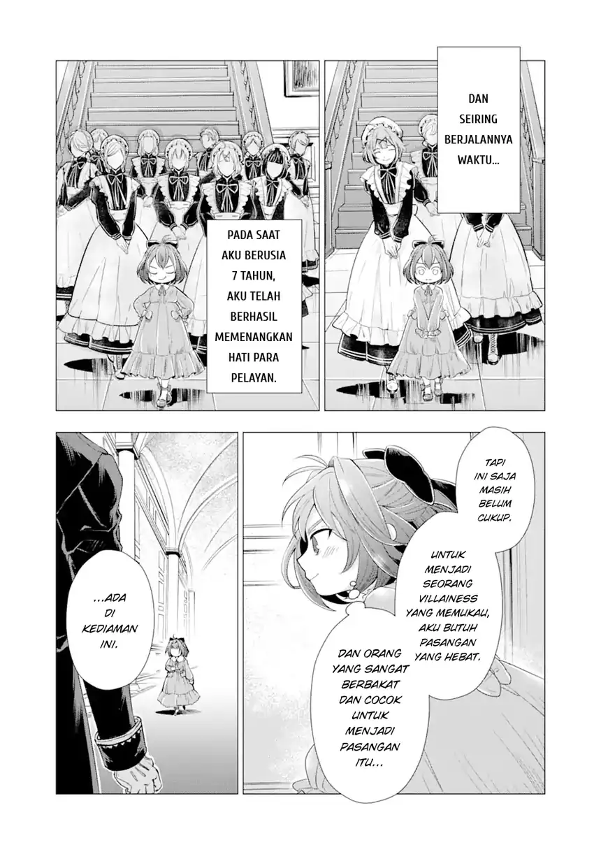 Kareinaru Akujo ni Naritai wa!: Aisare Tensei Shoujo wa, Tanoshii Nidome no Jinsei o Okurimasu Chapter 1 - halaman 24