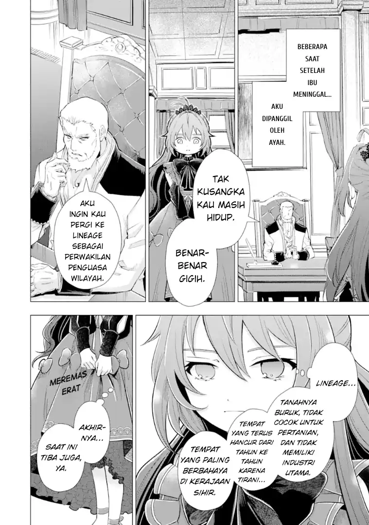 Kareinaru Akujo ni Naritai wa!: Aisare Tensei Shoujo wa, Tanoshii Nidome no Jinsei o Okurimasu Chapter 1 - halaman 69