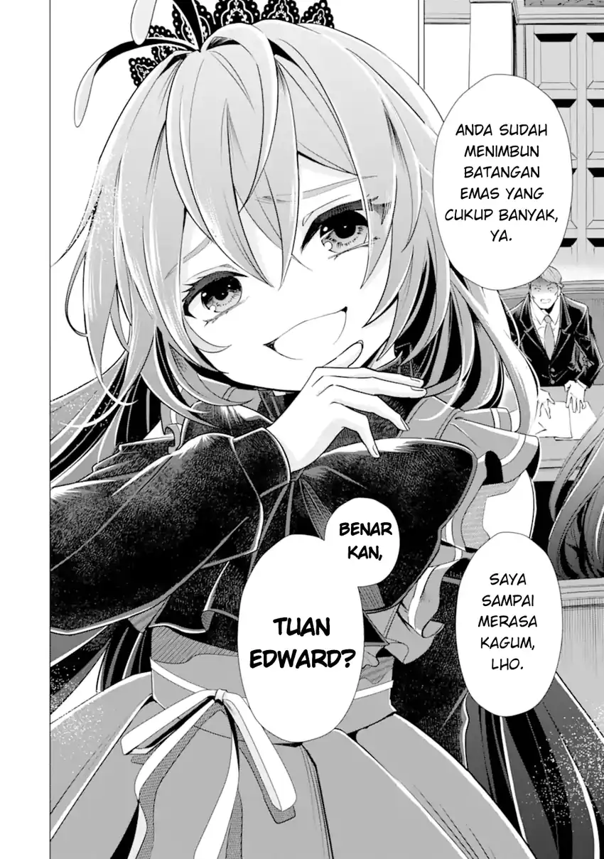 Kareinaru Akujo ni Naritai wa!: Aisare Tensei Shoujo wa, Tanoshii Nidome no Jinsei o Okurimasu Chapter 3 - halaman 21