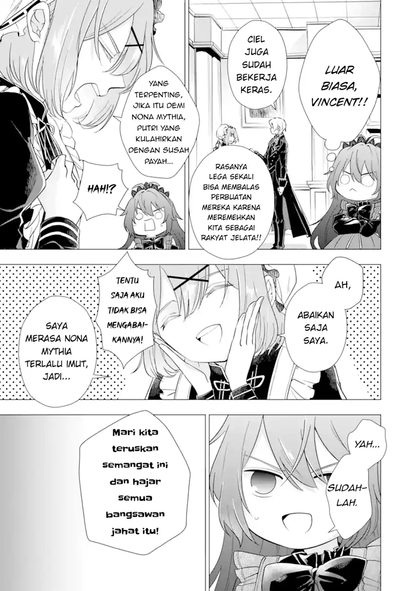 Kareinaru Akujo ni Naritai wa!: Aisare Tensei Shoujo wa, Tanoshii Nidome no Jinsei o Okurimasu Chapter 4 - halaman 9