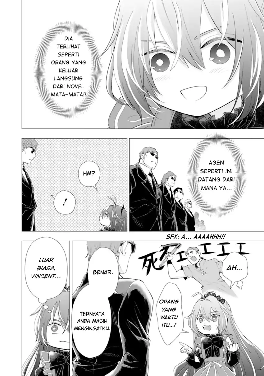 Kareinaru Akujo ni Naritai wa!: Aisare Tensei Shoujo wa, Tanoshii Nidome no Jinsei o Okurimasu Chapter 5 - halaman 12