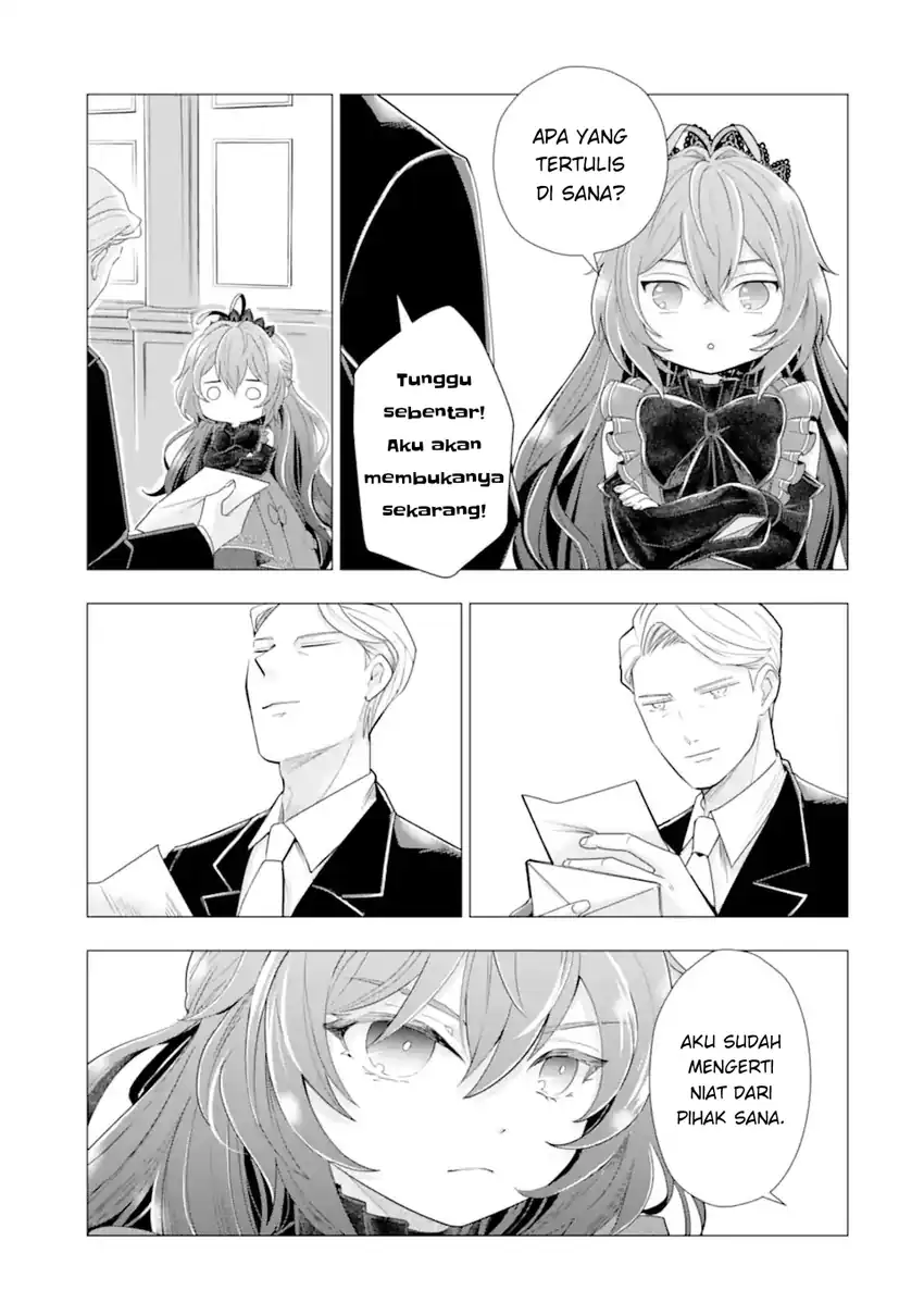Kareinaru Akujo ni Naritai wa!: Aisare Tensei Shoujo wa, Tanoshii Nidome no Jinsei o Okurimasu Chapter 5 - halaman 27