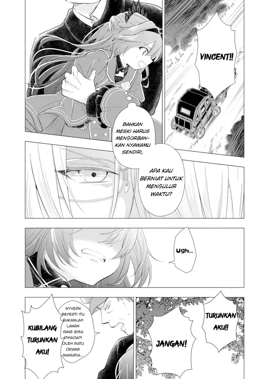 Kareinaru Akujo ni Naritai wa!: Aisare Tensei Shoujo wa, Tanoshii Nidome no Jinsei o Okurimasu Chapter 5 - halaman 50
