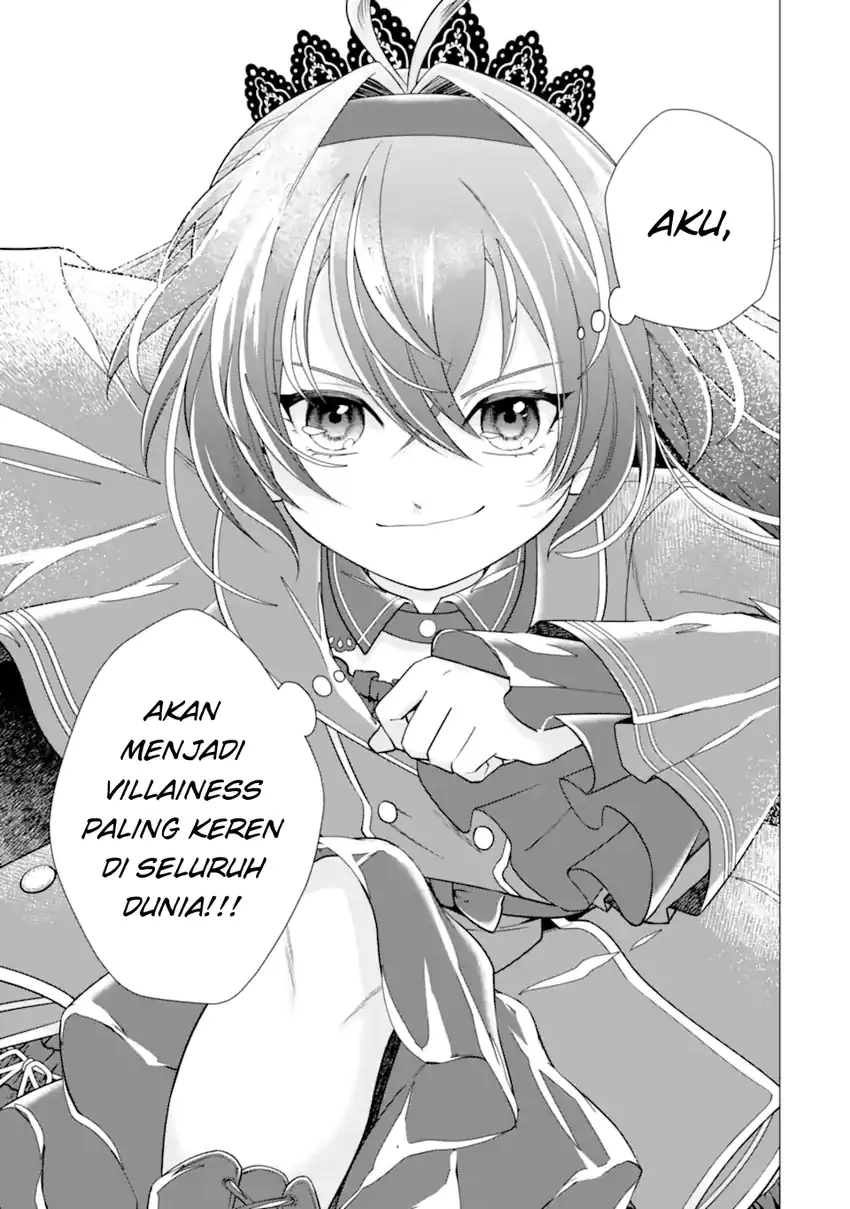 Kareinaru Akujo ni Naritai wa!: Aisare Tensei Shoujo wa, Tanoshii Nidome no Jinsei o Okurimasu Chapter 5 - halaman 54