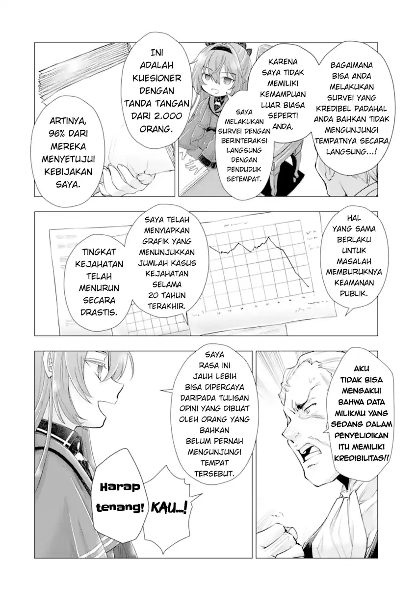 Kareinaru Akujo ni Naritai wa!: Aisare Tensei Shoujo wa, Tanoshii Nidome no Jinsei o Okurimasu Chapter 6 - halaman 22