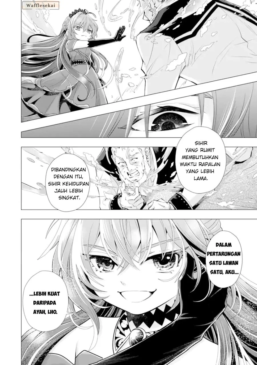Kareinaru Akujo ni Naritai wa!: Aisare Tensei Shoujo wa, Tanoshii Nidome no Jinsei o Okurimasu Chapter 7 - halaman 14