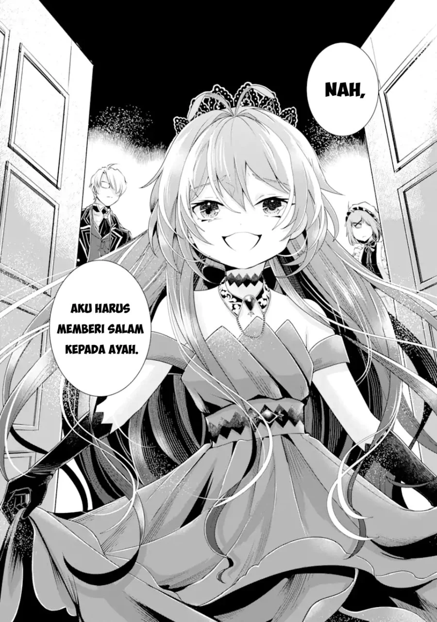 Kareinaru Akujo ni Naritai wa!: Aisare Tensei Shoujo wa, Tanoshii Nidome no Jinsei o Okurimasu Chapter 7 - halaman 2
