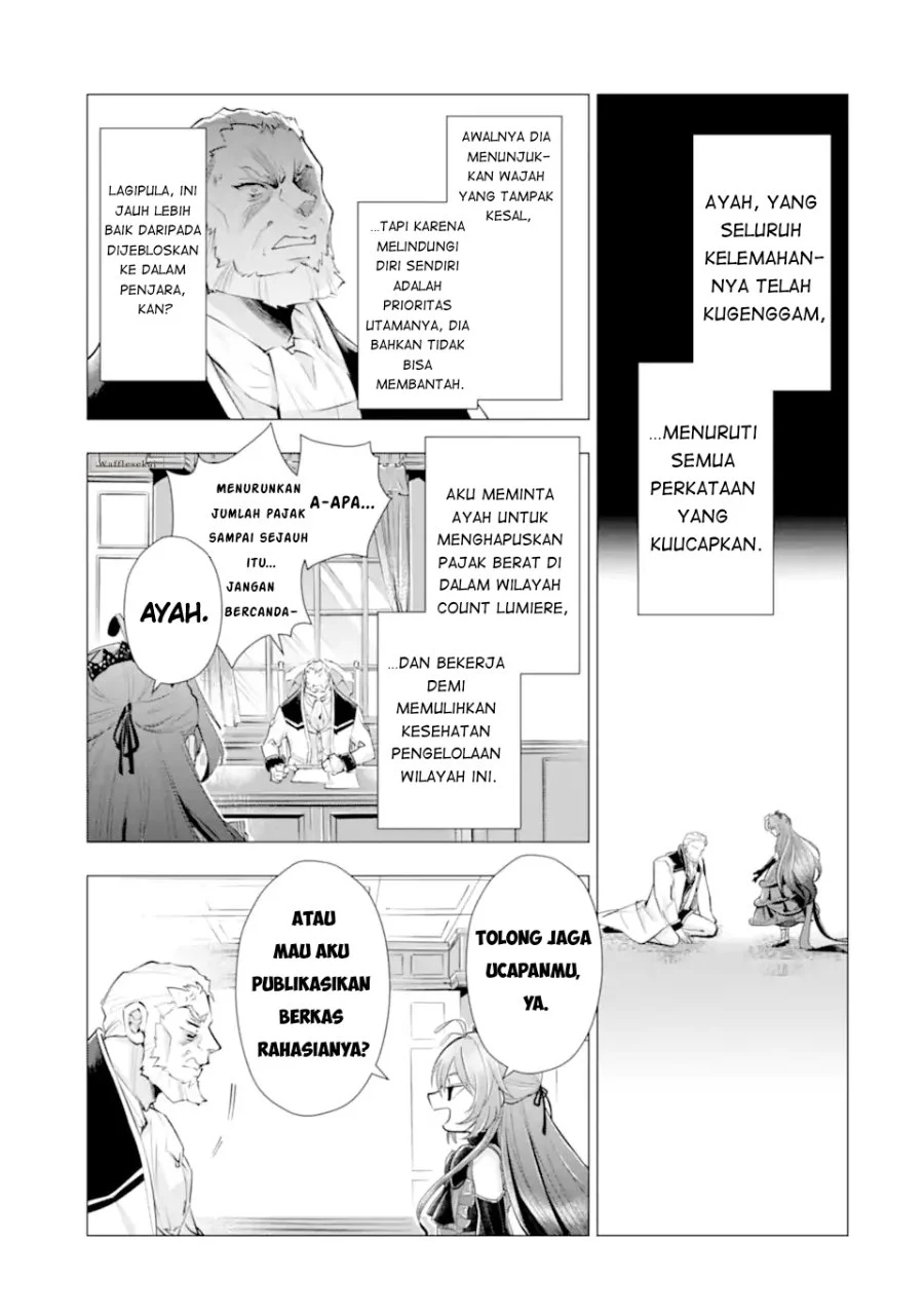 Kareinaru Akujo ni Naritai wa!: Aisare Tensei Shoujo wa, Tanoshii Nidome no Jinsei o Okurimasu Chapter 7 - halaman 24