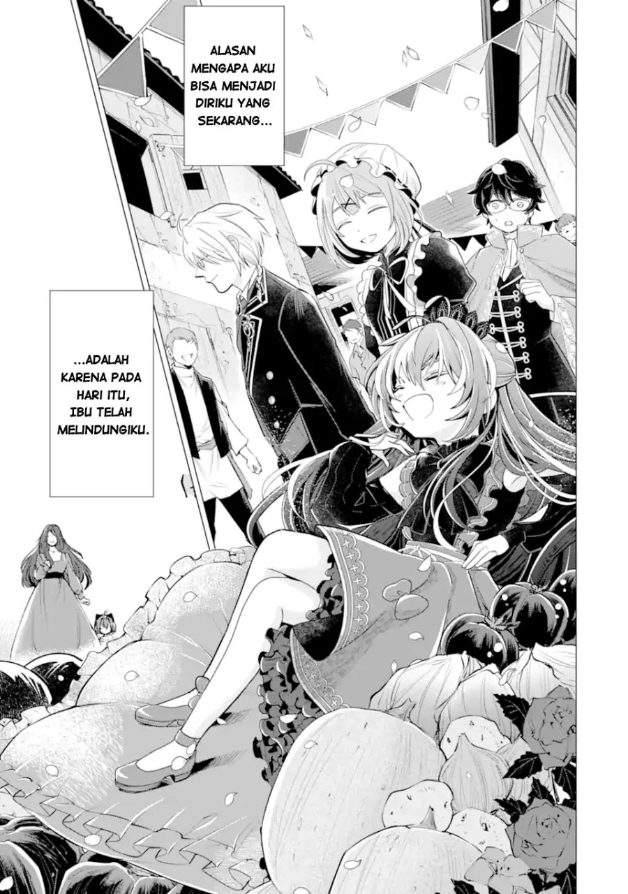 Kareinaru Akujo ni Naritai wa!: Aisare Tensei Shoujo wa, Tanoshii Nidome no Jinsei o Okurimasu Chapter 7 - halaman 34