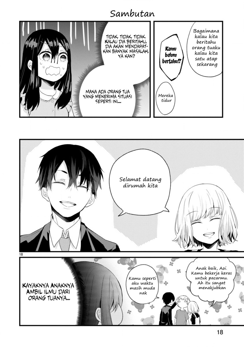 Kareshi ni Donbiki saretai Minamoto-san Chapter 0 - halaman 18