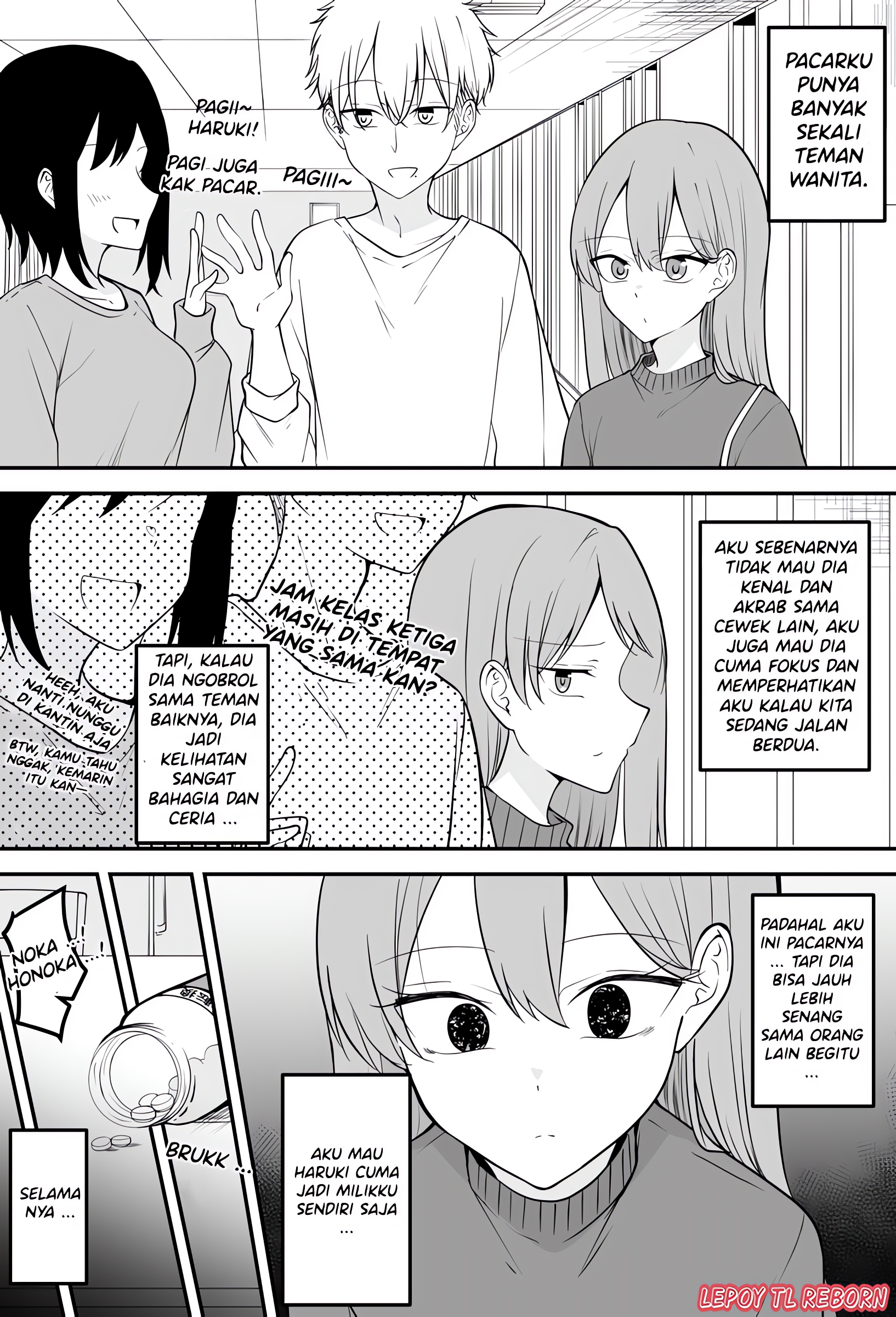 Kareshi o Jibun Dake no mono ni Shitai Kanojo-chan Chapter 0 - halaman 1