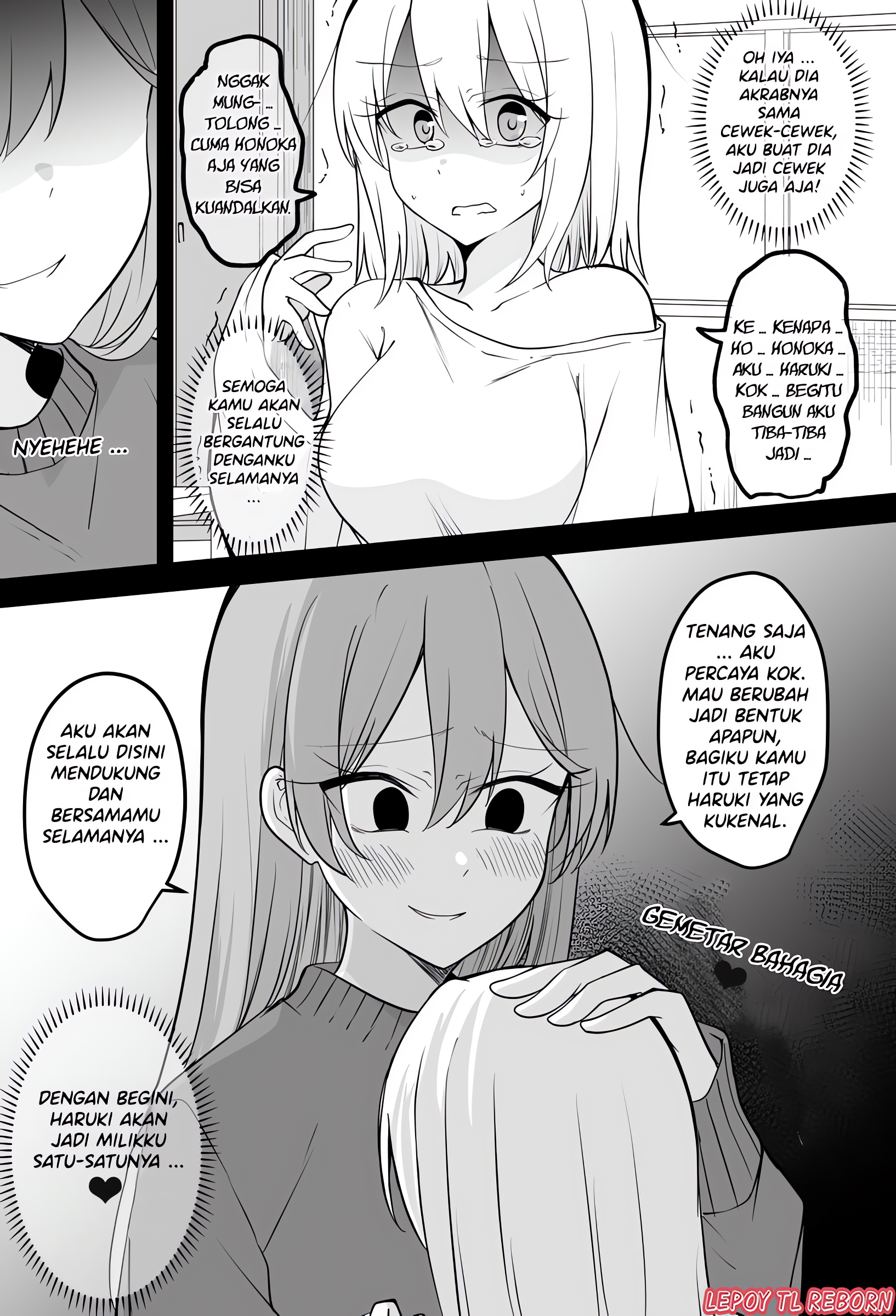 Kareshi o Jibun Dake no mono ni Shitai Kanojo-chan Chapter 0 - halaman 2