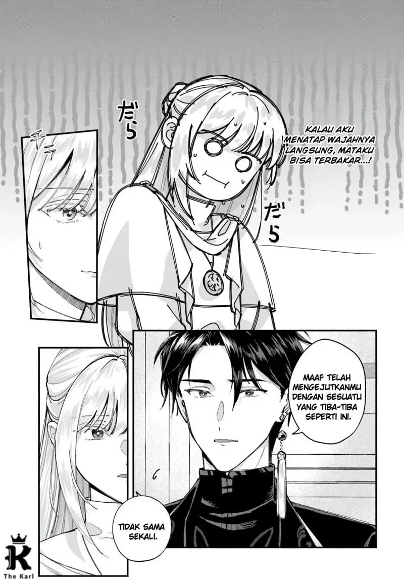 Karisome Seijo wa Kyou mo Otaishi (Oshi) ni Kyuukon Sareru Watashi to no Kekkon wa Kaishaku Chigai Nano de Okotowarishimasu! Chapter 2 - halaman 10