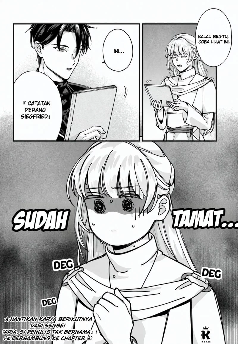 Karisome Seijo wa Kyou mo Otaishi (Oshi) ni Kyuukon Sareru Watashi to no Kekkon wa Kaishaku Chigai Nano de Okotowarishimasu! Chapter 2 - halaman 27