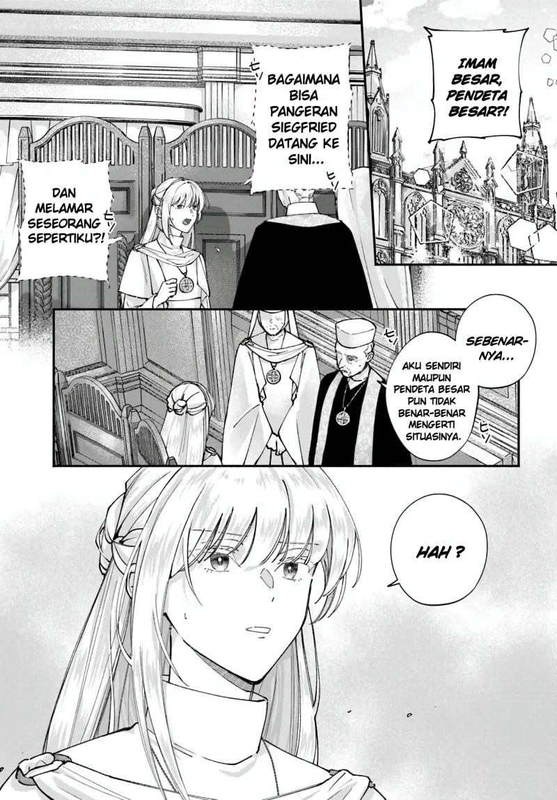 Karisome Seijo wa Kyou mo Otaishi (Oshi) ni Kyuukon Sareru Watashi to no Kekkon wa Kaishaku Chigai Nano de Okotowarishimasu! Chapter 2 - halaman 4