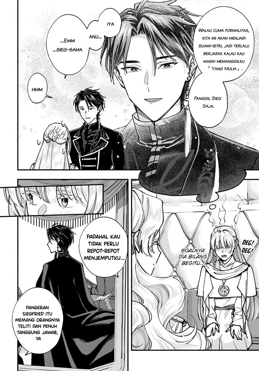 Karisome Seijo wa Kyou mo Otaishi (Oshi) ni Kyuukon Sareru Watashi to no Kekkon wa Kaishaku Chigai Nano de Okotowarishimasu! Chapter 3.1 - halaman 3