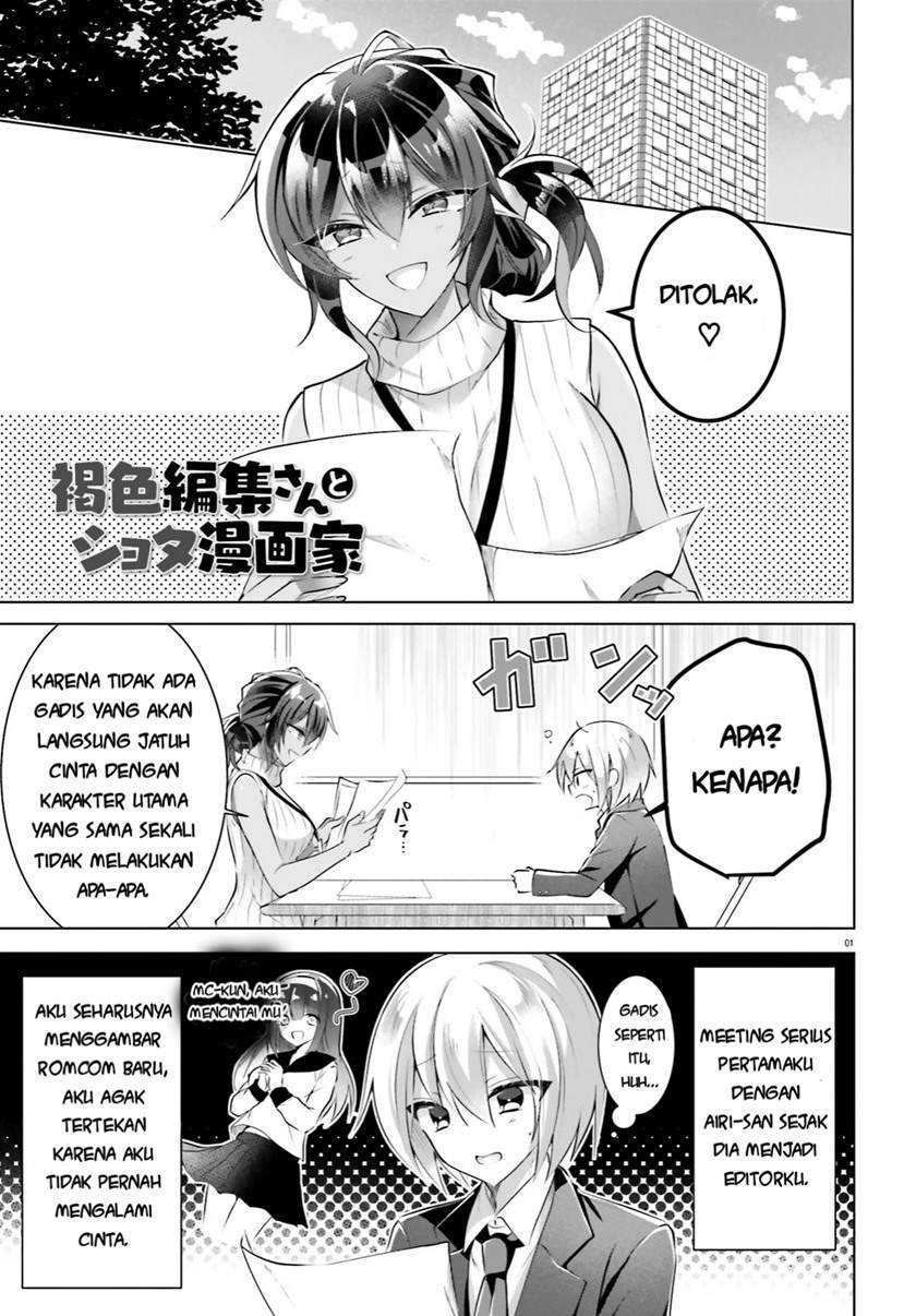 Kasshoku Henshuu-san to Shota Mangaka Chapter 2 - halaman 3