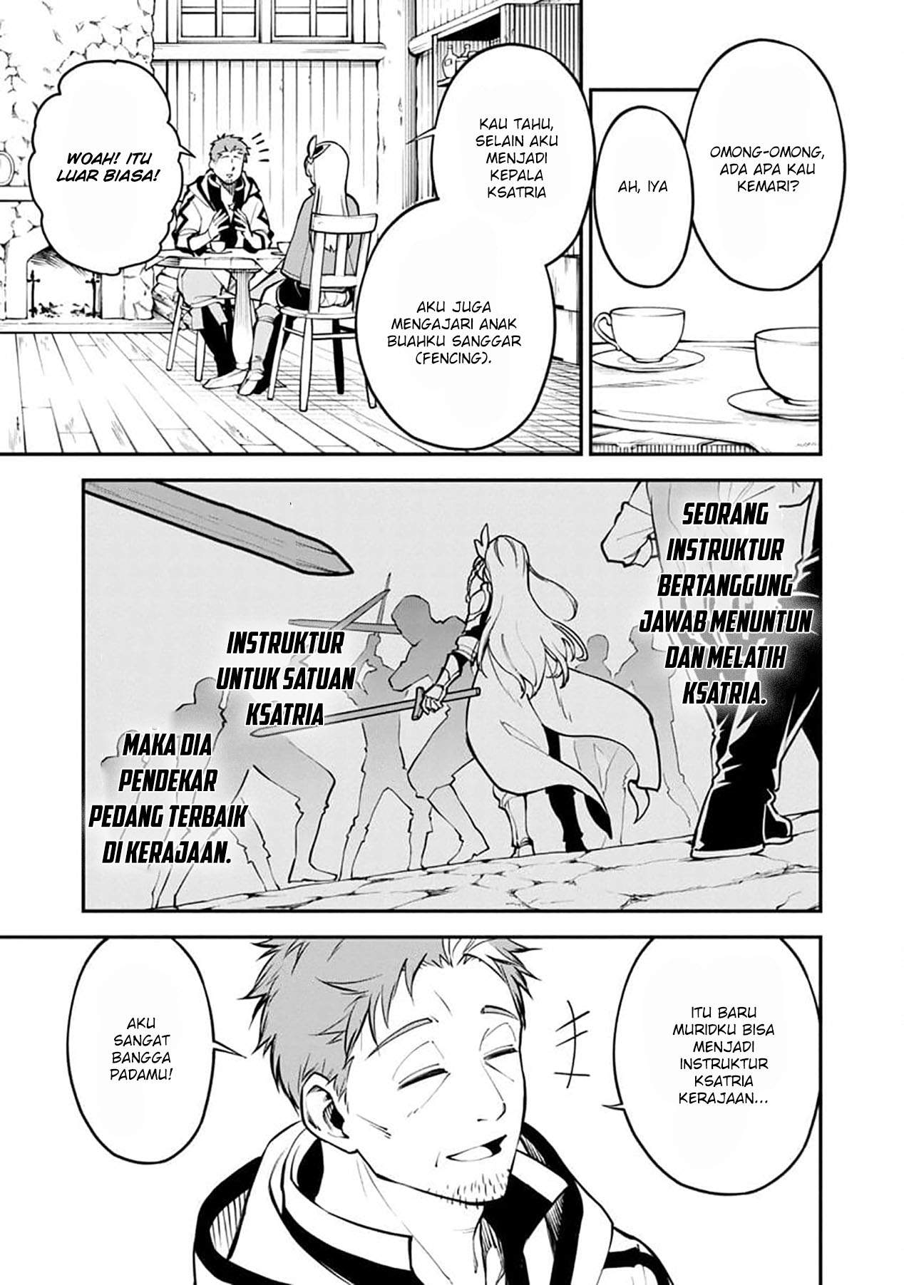Katainaka no Ossan, Kensei ni Naru ~tada no inaka no kenjutsu shihan datta no ni, taisei shita deshi-tachi ga ore wo hottekurenai ken~ Chapter 1 - halaman 18