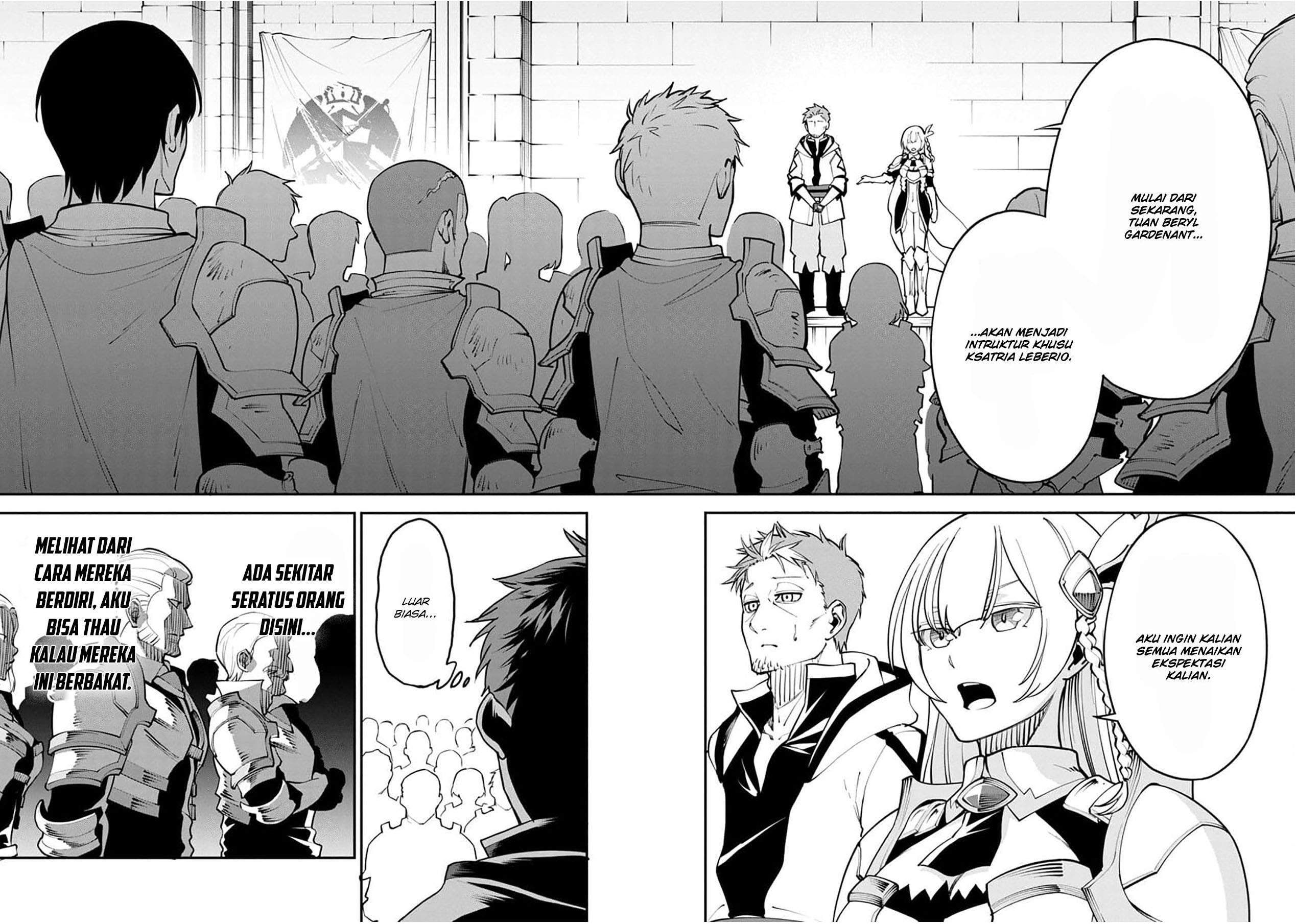 Katainaka no Ossan, Kensei ni Naru ~tada no inaka no kenjutsu shihan datta no ni, taisei shita deshi-tachi ga ore wo hottekurenai ken~ Chapter 1 - halaman 23