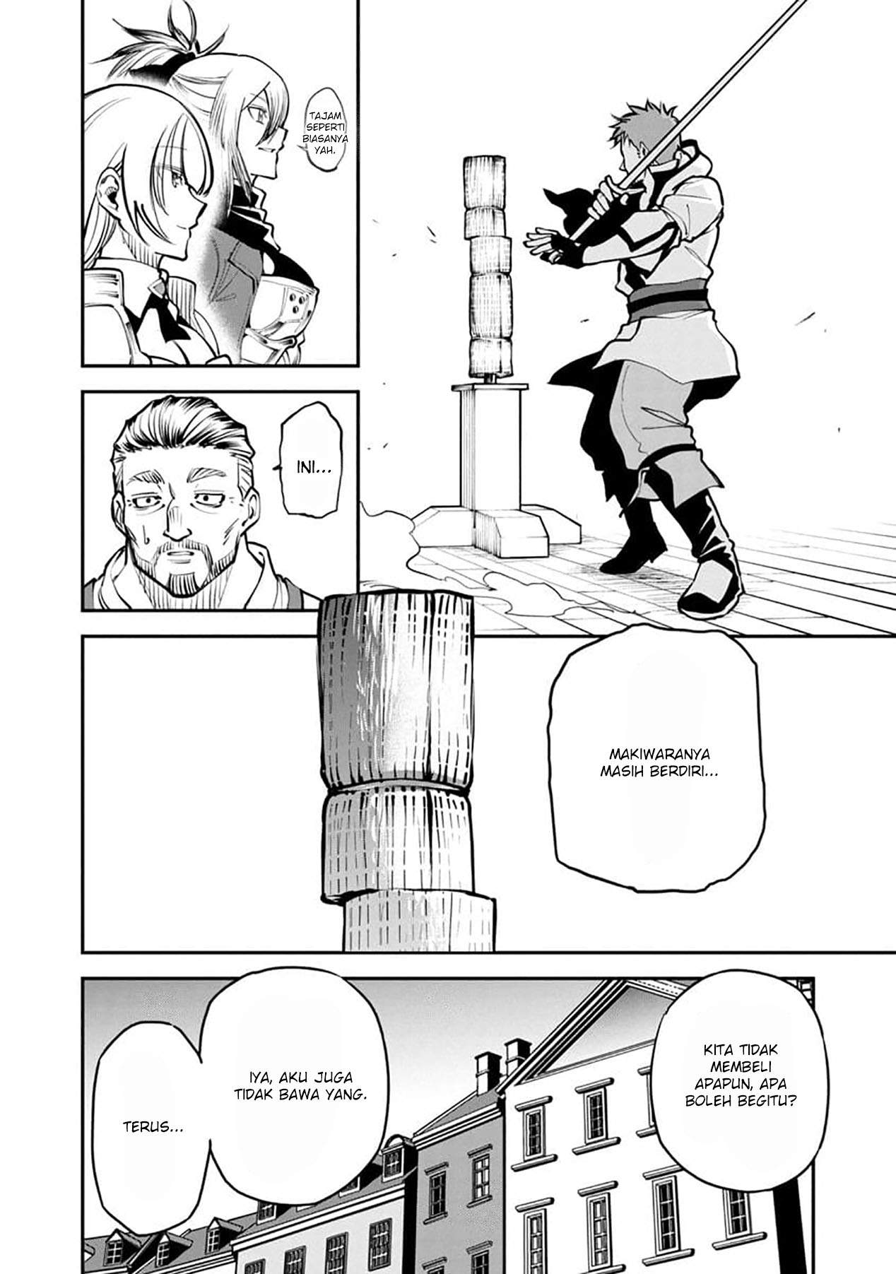 Katainaka no Ossan, Kensei ni Naru ~tada no inaka no kenjutsu shihan datta no ni, taisei shita deshi-tachi ga ore wo hottekurenai ken~ Chapter 1 - halaman 35