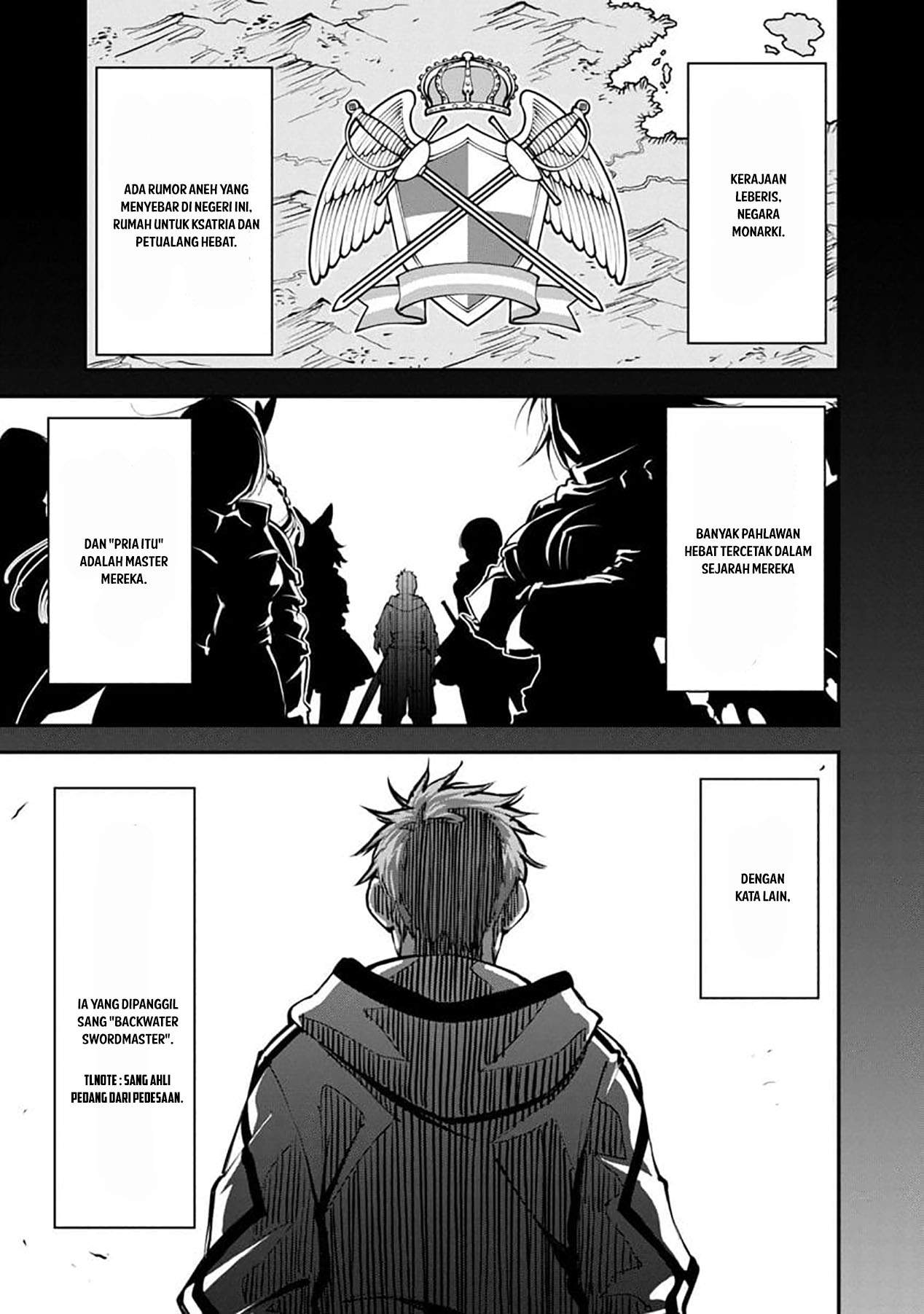 Katainaka no Ossan, Kensei ni Naru ~tada no inaka no kenjutsu shihan datta no ni, taisei shita deshi-tachi ga ore wo hottekurenai ken~ Chapter 1 - halaman 8