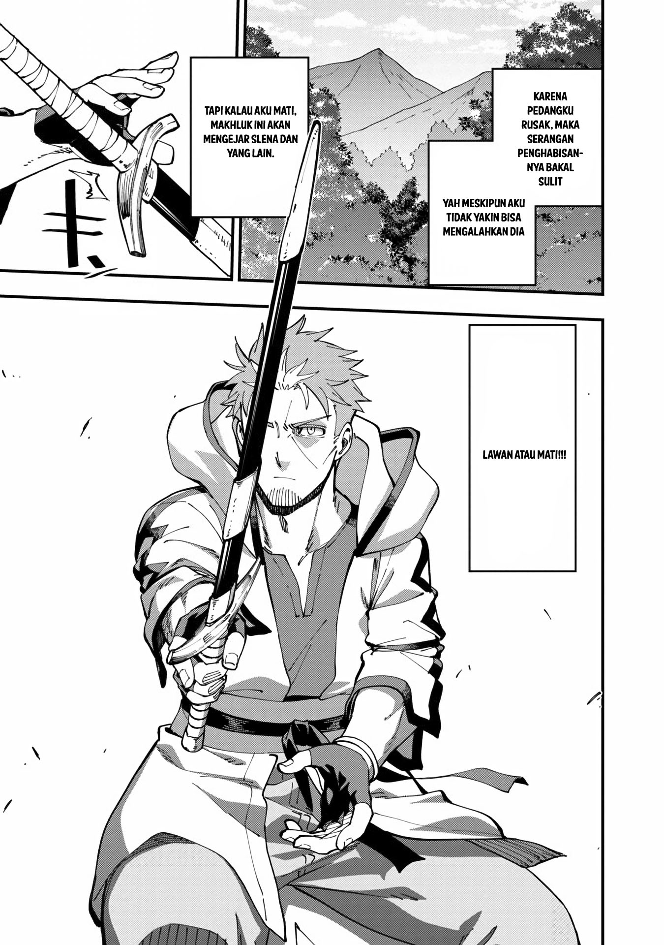 Katainaka no Ossan, Kensei ni Naru ~tada no inaka no kenjutsu shihan datta no ni, taisei shita deshi-tachi ga ore wo hottekurenai ken~ Chapter 10 - halaman 17