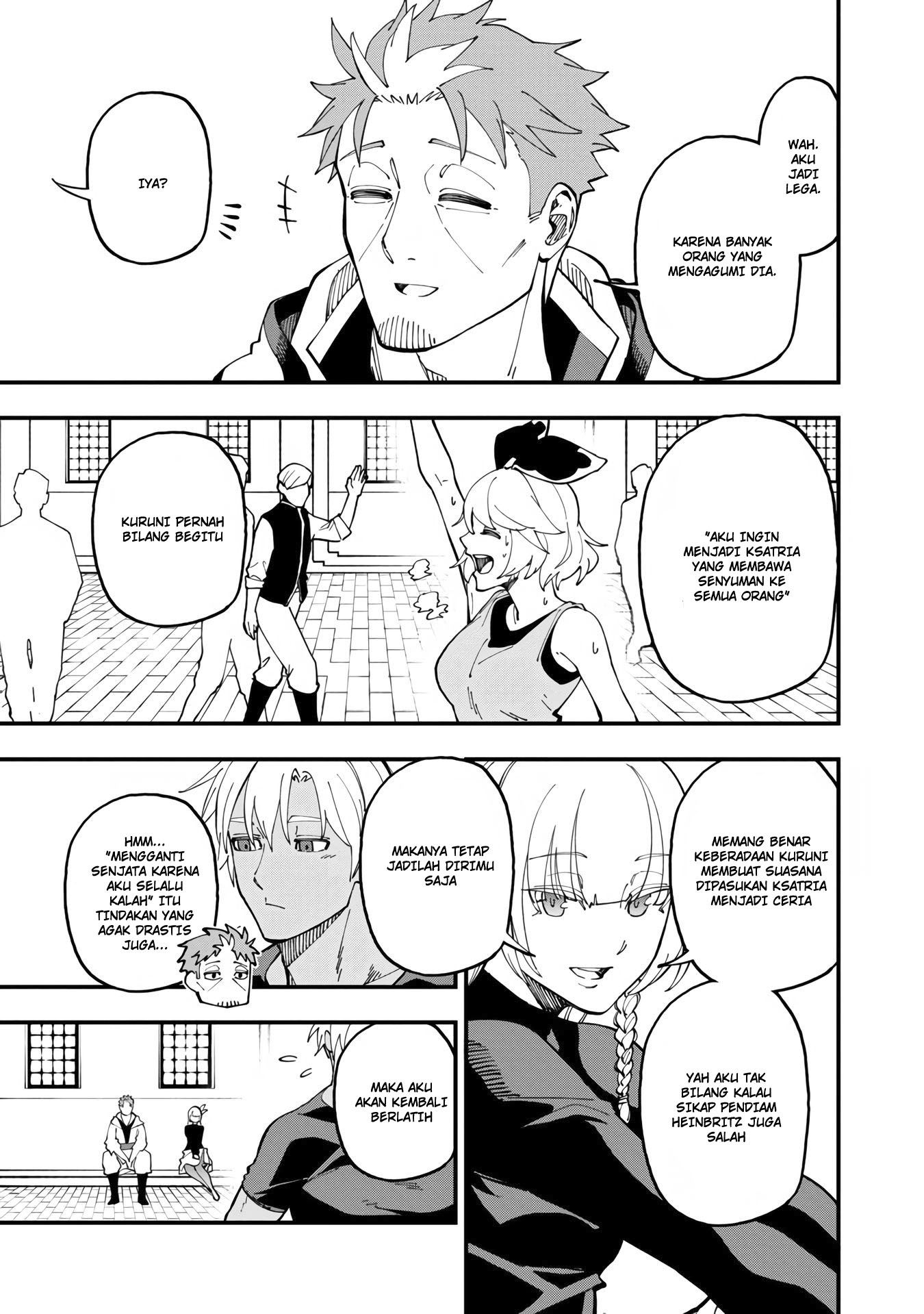 Katainaka no Ossan, Kensei ni Naru ~tada no inaka no kenjutsu shihan datta no ni, taisei shita deshi-tachi ga ore wo hottekurenai ken~ Chapter 14 - halaman 10