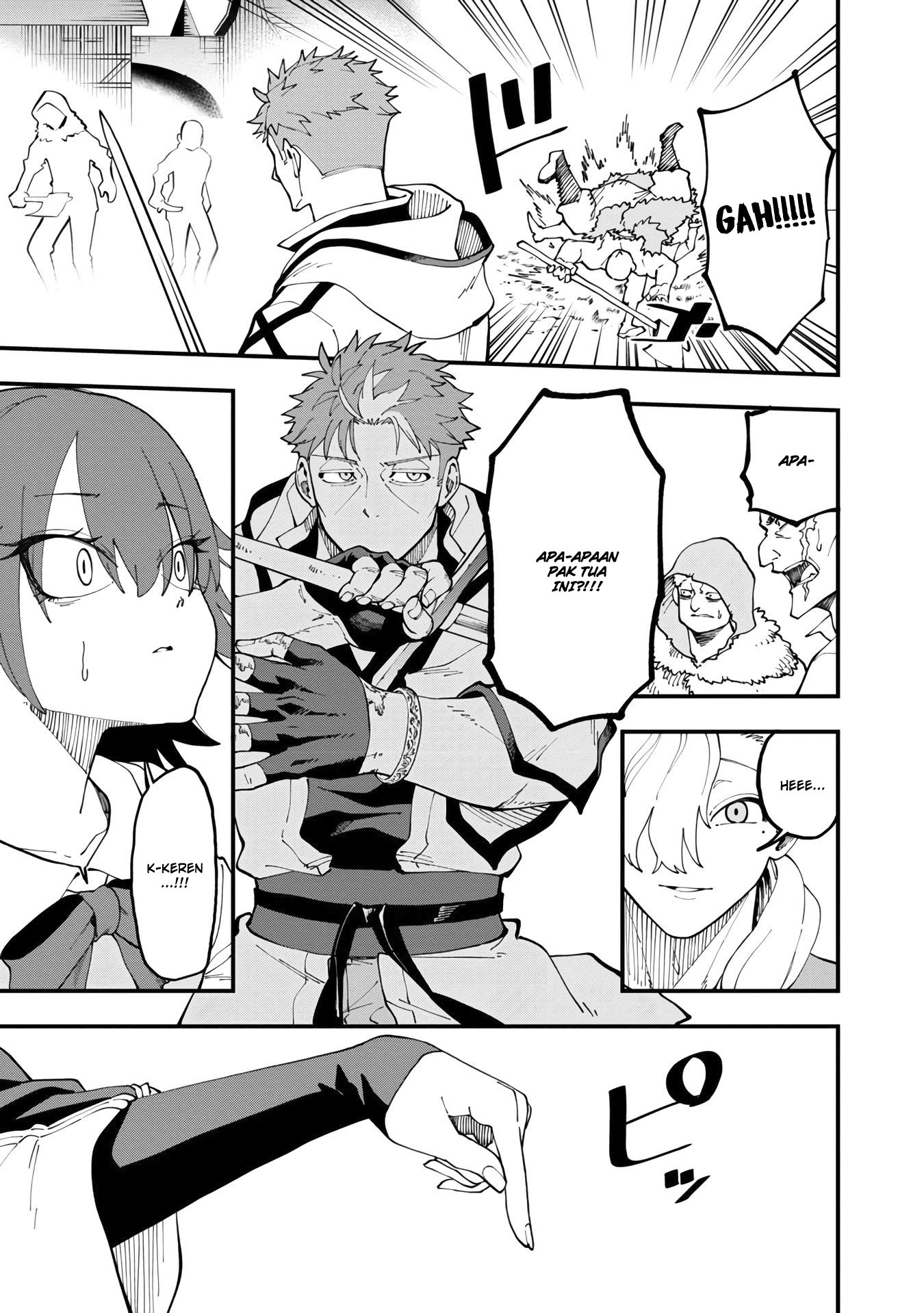 Katainaka no Ossan, Kensei ni Naru ~tada no inaka no kenjutsu shihan datta no ni, taisei shita deshi-tachi ga ore wo hottekurenai ken~ Chapter 15 - halaman 13