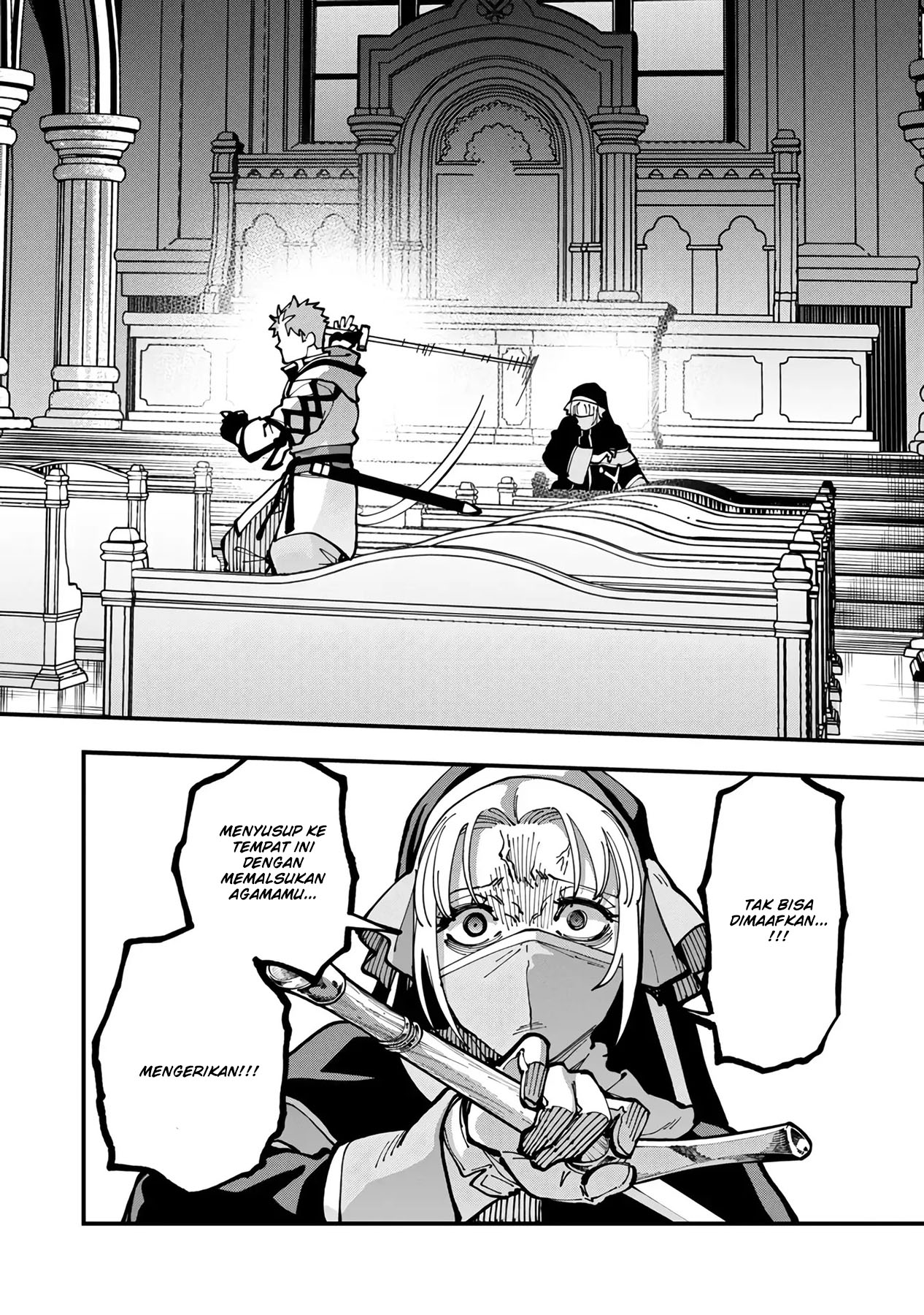 Katainaka no Ossan, Kensei ni Naru ~tada no inaka no kenjutsu shihan datta no ni, taisei shita deshi-tachi ga ore wo hottekurenai ken~ Chapter 20 - halaman 42