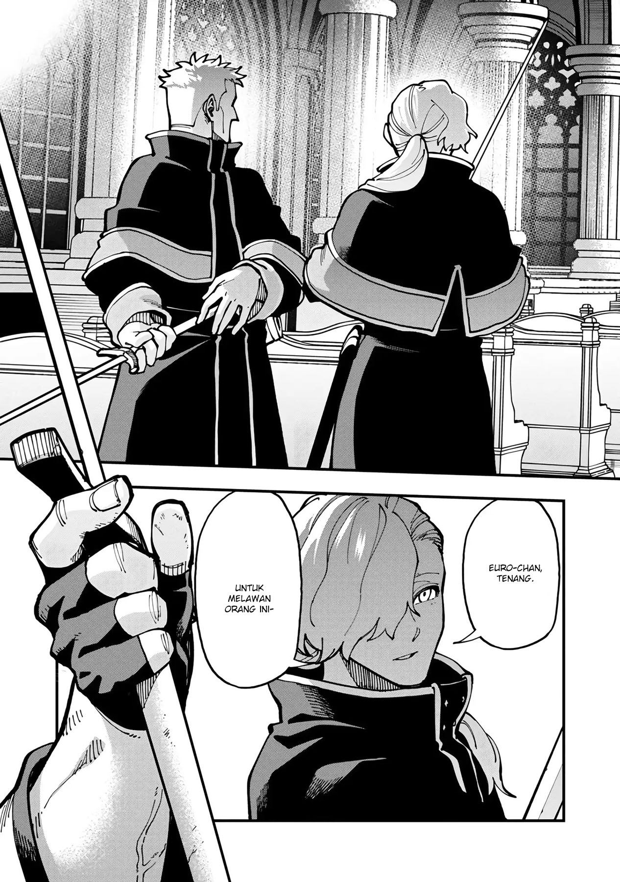 Katainaka no Ossan, Kensei ni Naru ~tada no inaka no kenjutsu shihan datta no ni, taisei shita deshi-tachi ga ore wo hottekurenai ken~ Chapter 20 - halaman 43