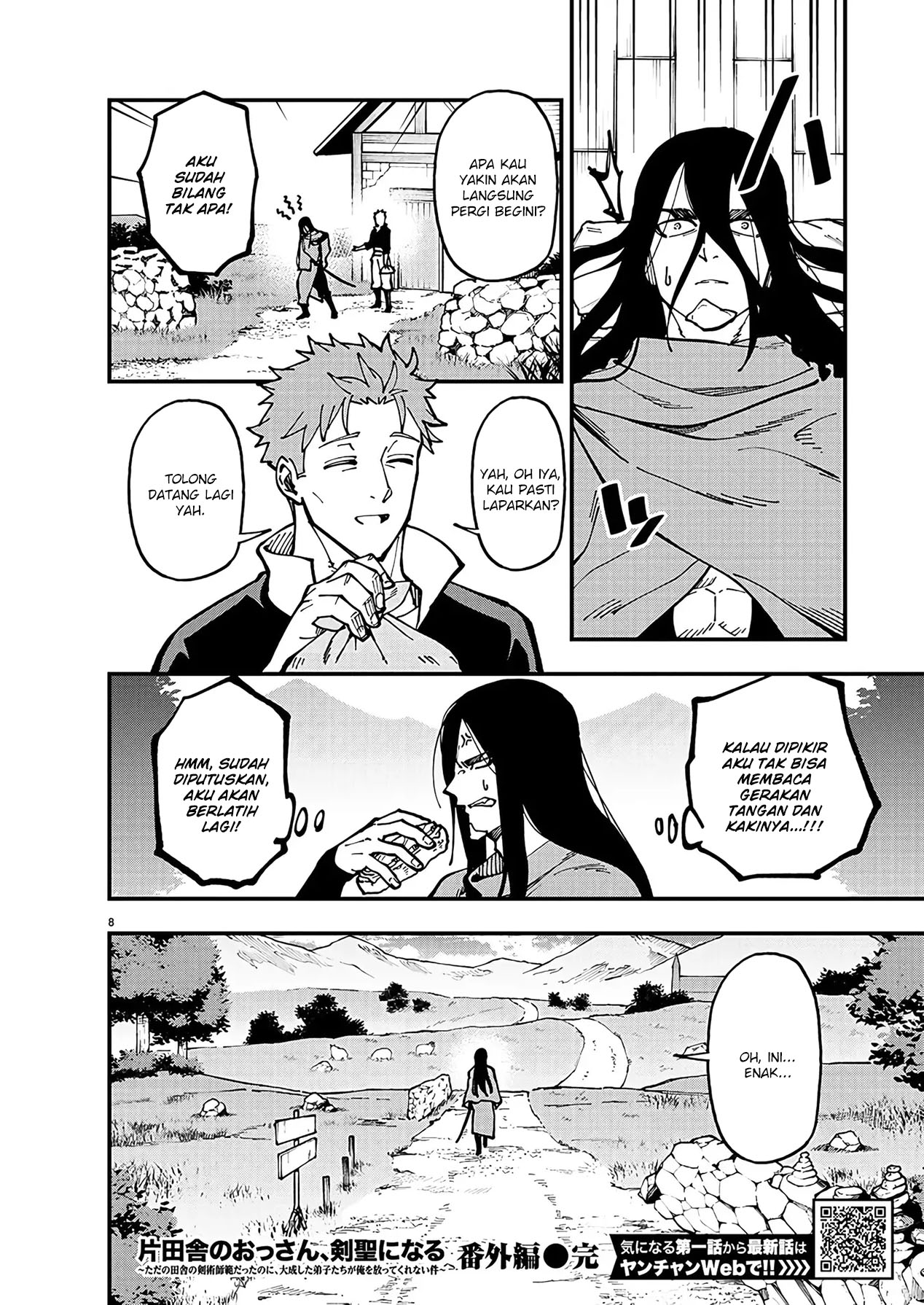Katainaka no Ossan, Kensei ni Naru ~tada no inaka no kenjutsu shihan datta no ni, taisei shita deshi-tachi ga ore wo hottekurenai ken~ Chapter 21.5 - halaman 9