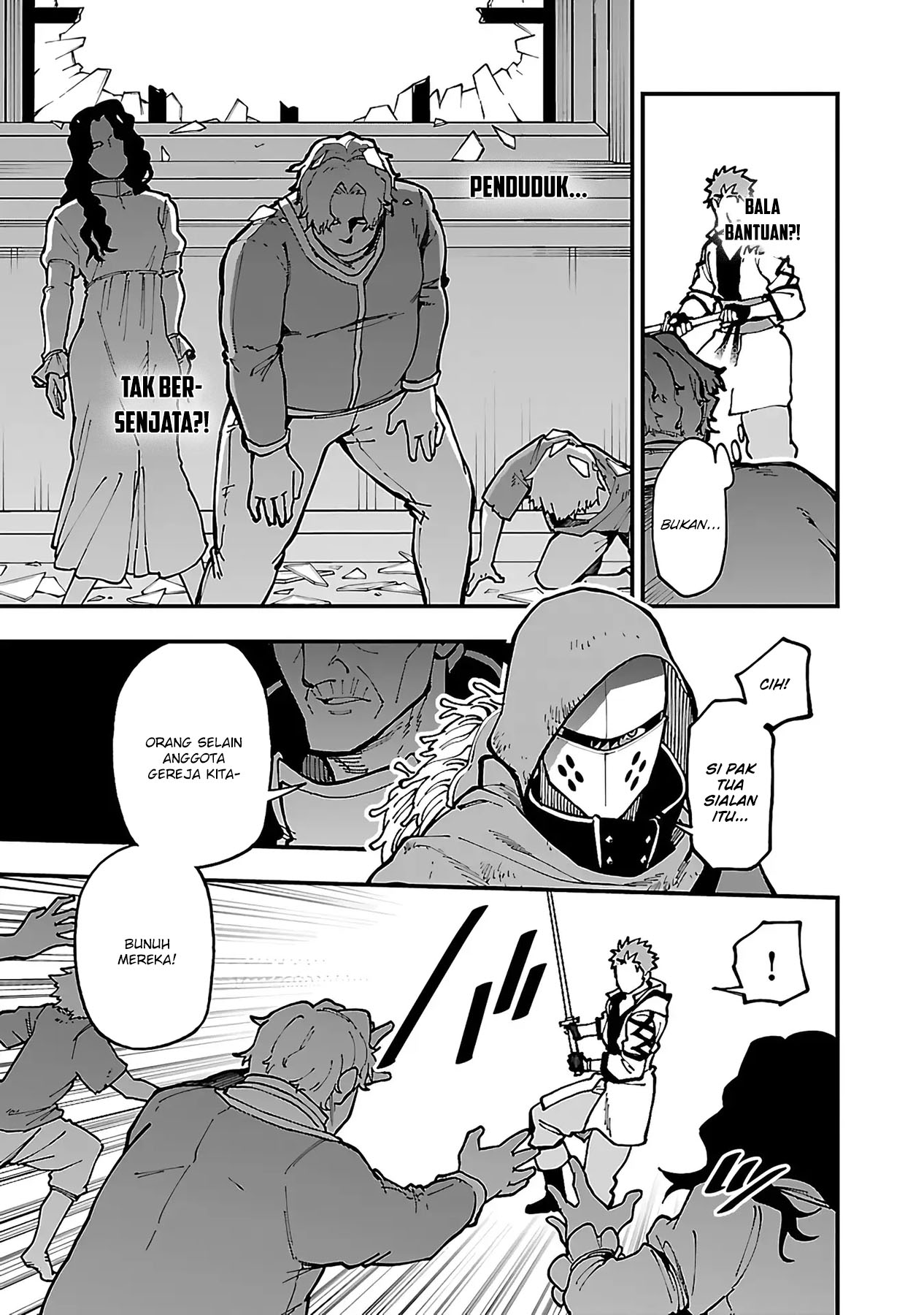 Katainaka no Ossan, Kensei ni Naru ~tada no inaka no kenjutsu shihan datta no ni, taisei shita deshi-tachi ga ore wo hottekurenai ken~ Chapter 22 - halaman 27