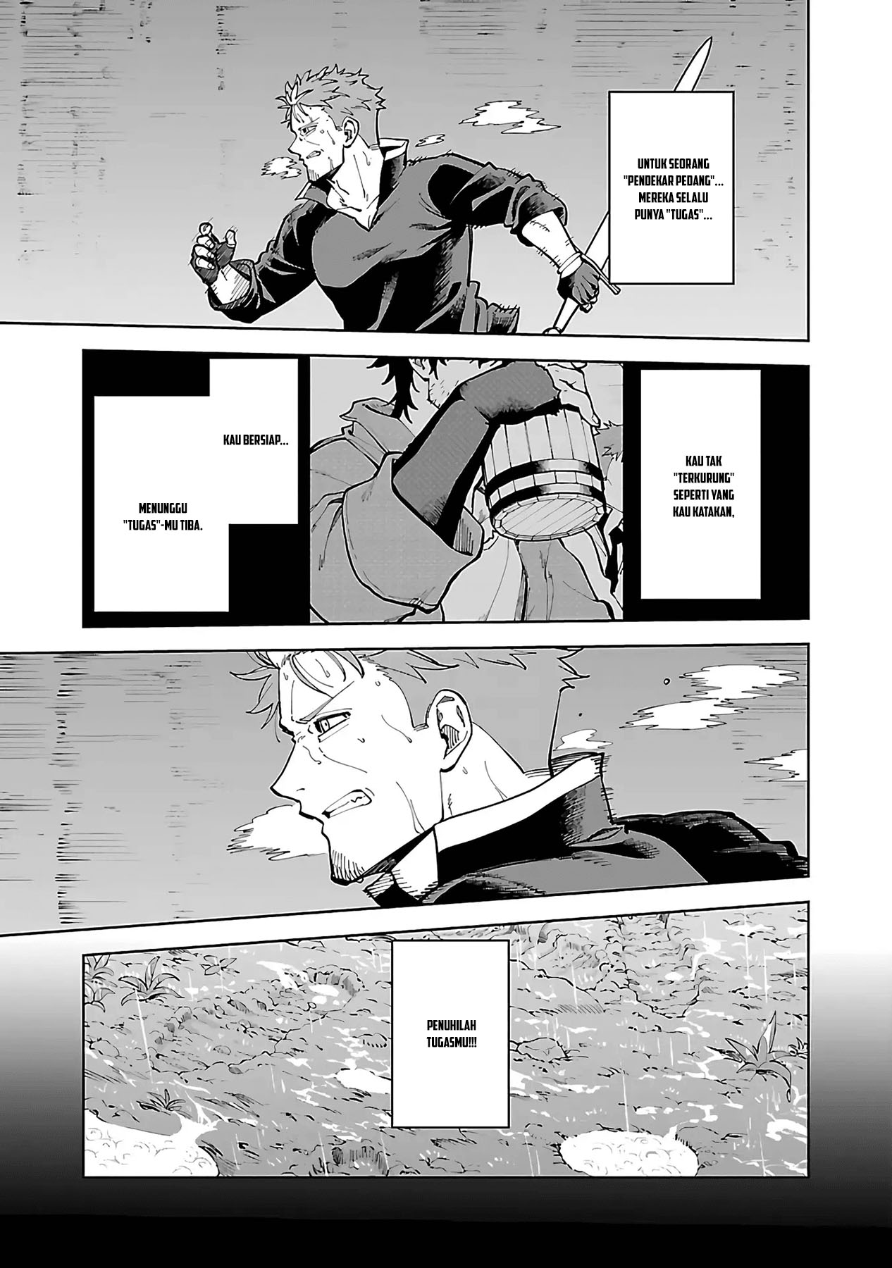 Katainaka no Ossan, Kensei ni Naru ~tada no inaka no kenjutsu shihan datta no ni, taisei shita deshi-tachi ga ore wo hottekurenai ken~ Chapter 23 - halaman 26