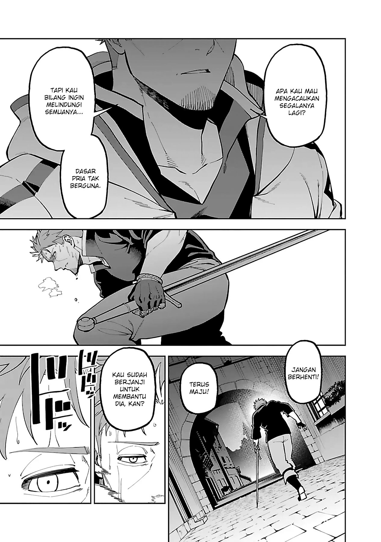 Katainaka no Ossan, Kensei ni Naru ~tada no inaka no kenjutsu shihan datta no ni, taisei shita deshi-tachi ga ore wo hottekurenai ken~ Chapter 23 - halaman 30