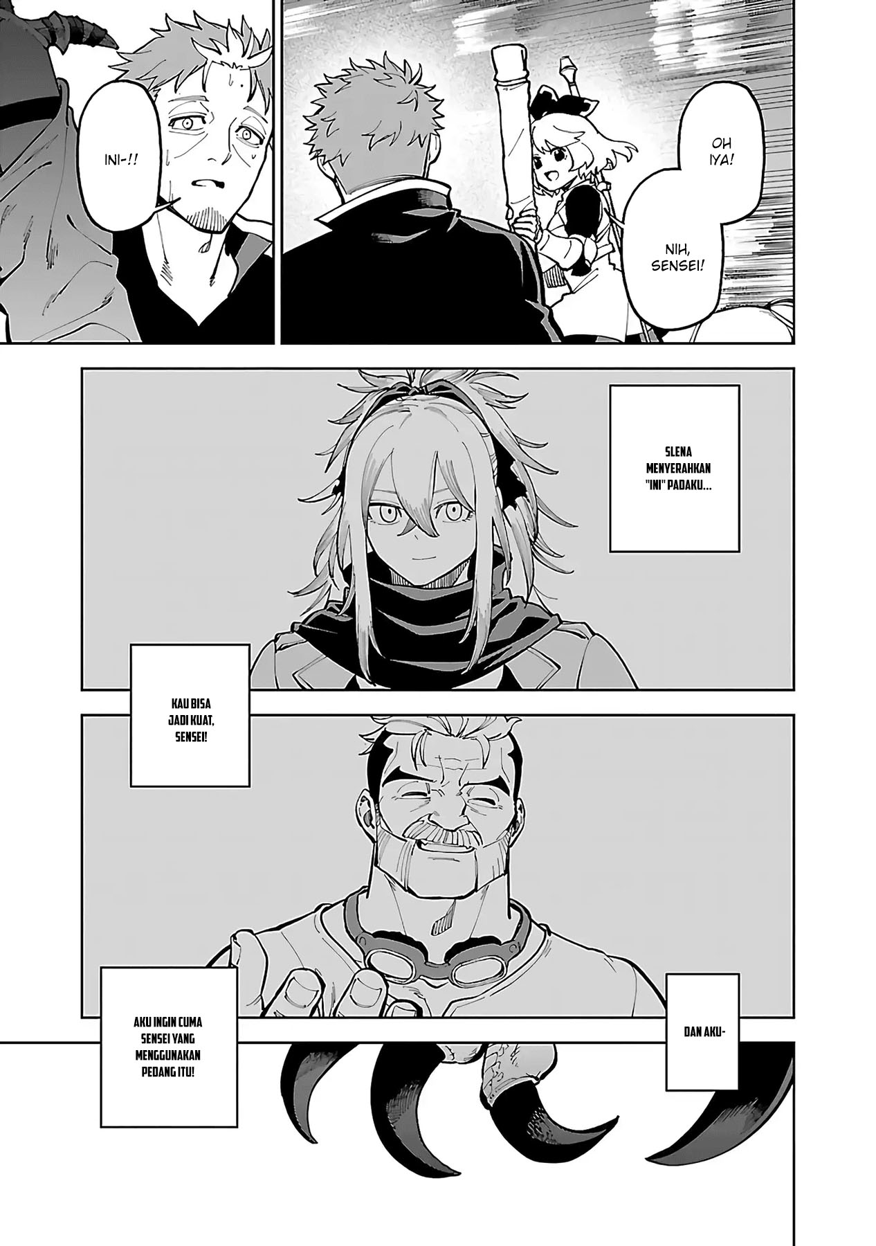 Katainaka no Ossan, Kensei ni Naru ~tada no inaka no kenjutsu shihan datta no ni, taisei shita deshi-tachi ga ore wo hottekurenai ken~ Chapter 23 - halaman 35