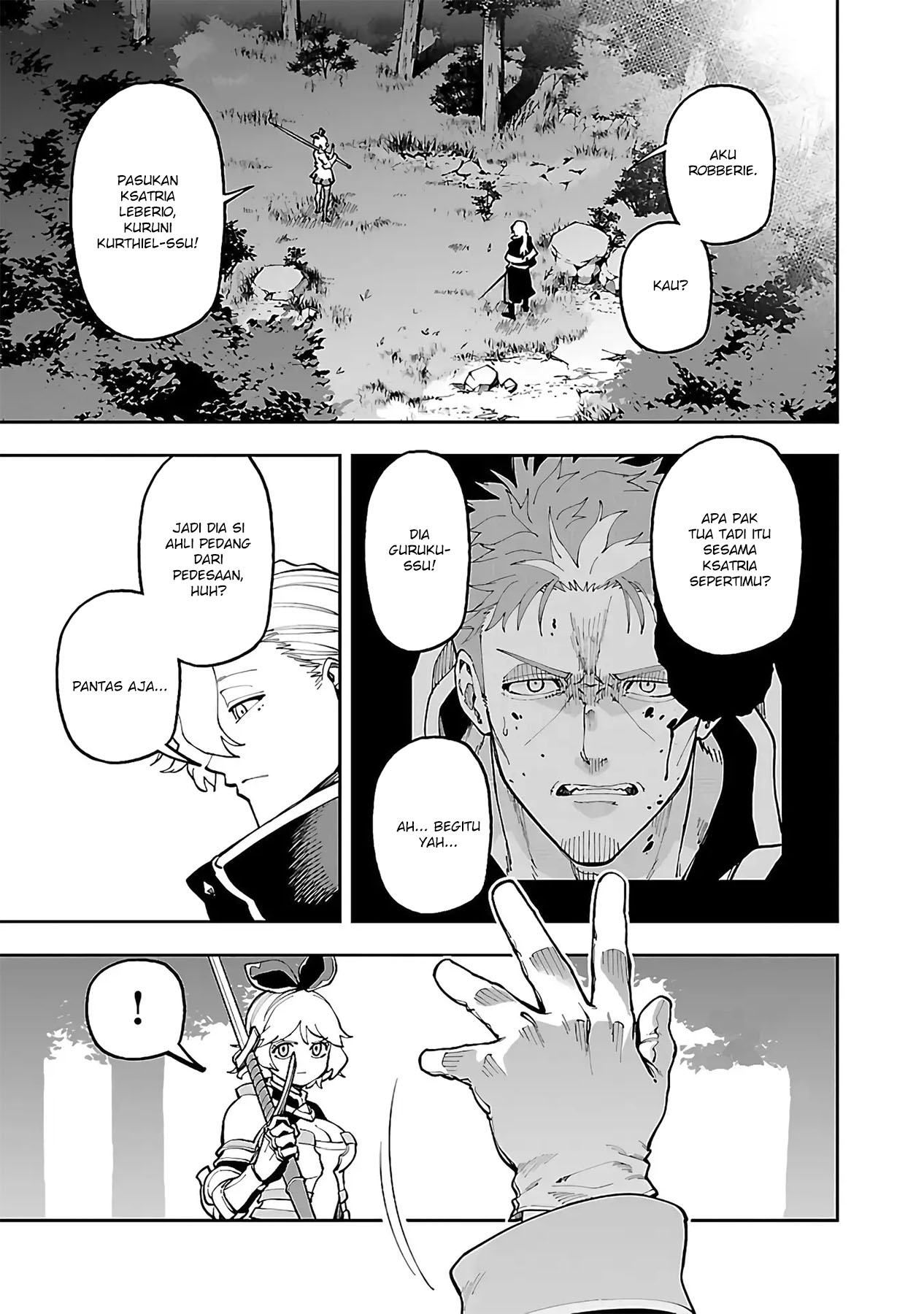 Katainaka no Ossan, Kensei ni Naru ~tada no inaka no kenjutsu shihan datta no ni, taisei shita deshi-tachi ga ore wo hottekurenai ken~ Chapter 26.1 - halaman 13