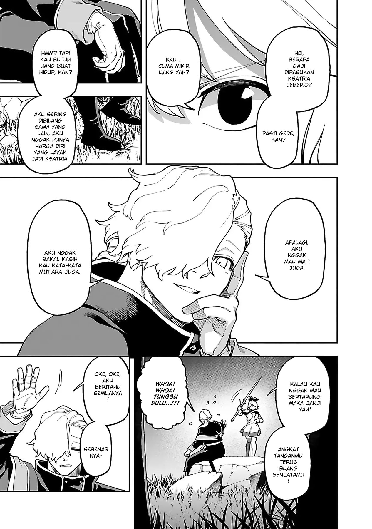 Katainaka no Ossan, Kensei ni Naru ~tada no inaka no kenjutsu shihan datta no ni, taisei shita deshi-tachi ga ore wo hottekurenai ken~ Chapter 26.1 - halaman 15