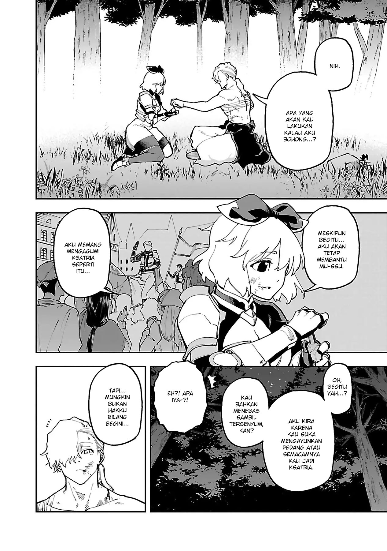 Katainaka no Ossan, Kensei ni Naru ~tada no inaka no kenjutsu shihan datta no ni, taisei shita deshi-tachi ga ore wo hottekurenai ken~ Chapter 26.2 - halaman 27