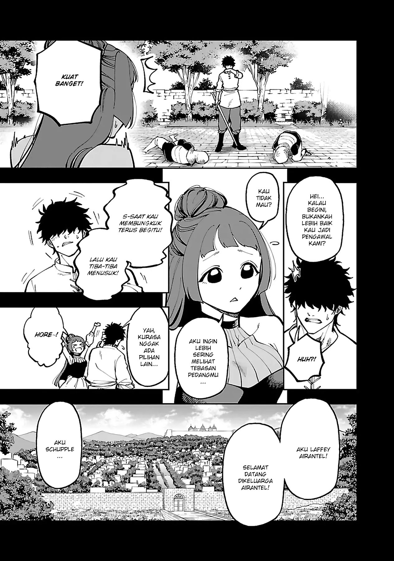 Katainaka no Ossan, Kensei ni Naru ~tada no inaka no kenjutsu shihan datta no ni, taisei shita deshi-tachi ga ore wo hottekurenai ken~ Chapter 27.1 - halaman 13