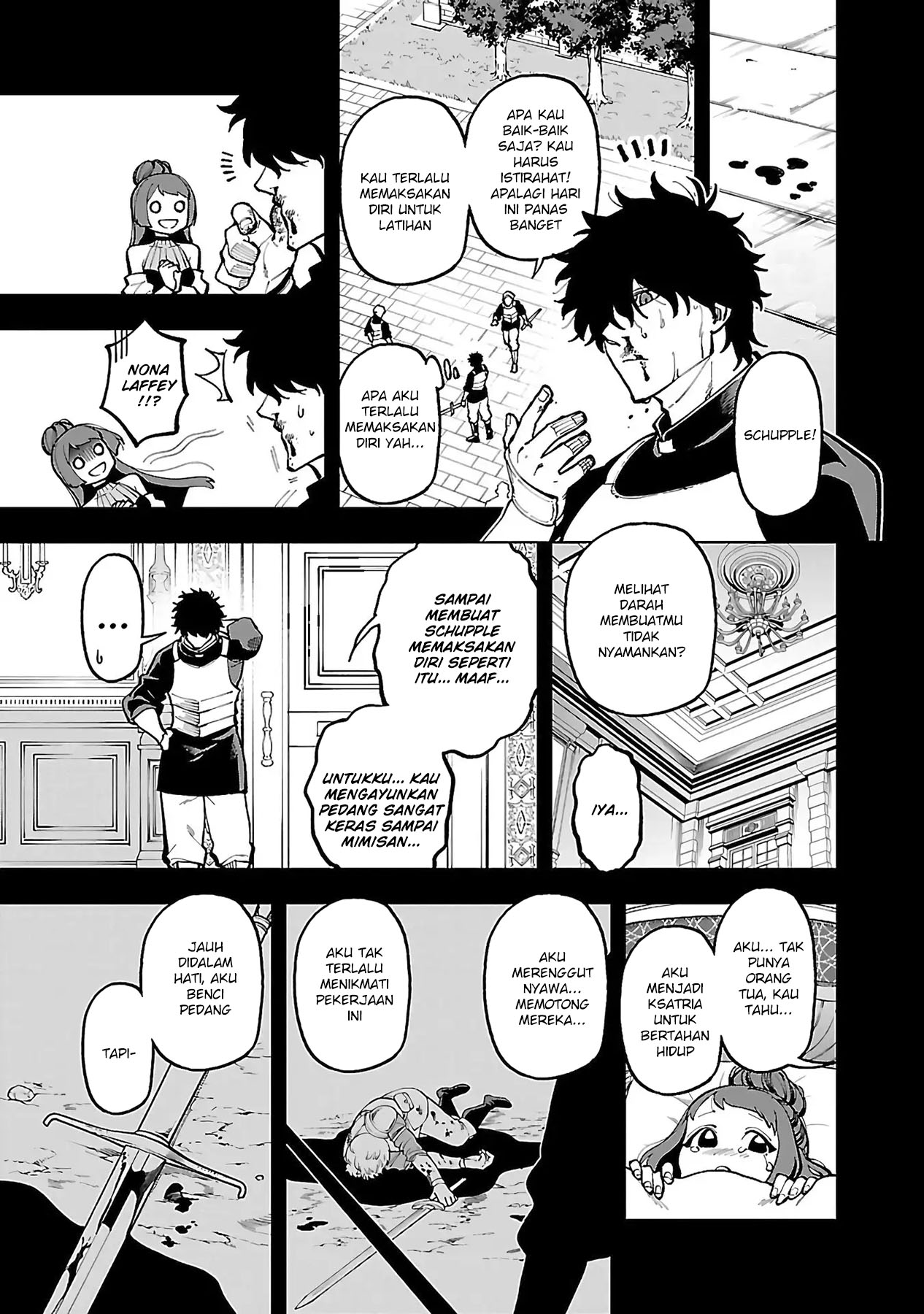 Katainaka no Ossan, Kensei ni Naru ~tada no inaka no kenjutsu shihan datta no ni, taisei shita deshi-tachi ga ore wo hottekurenai ken~ Chapter 27.1 - halaman 15