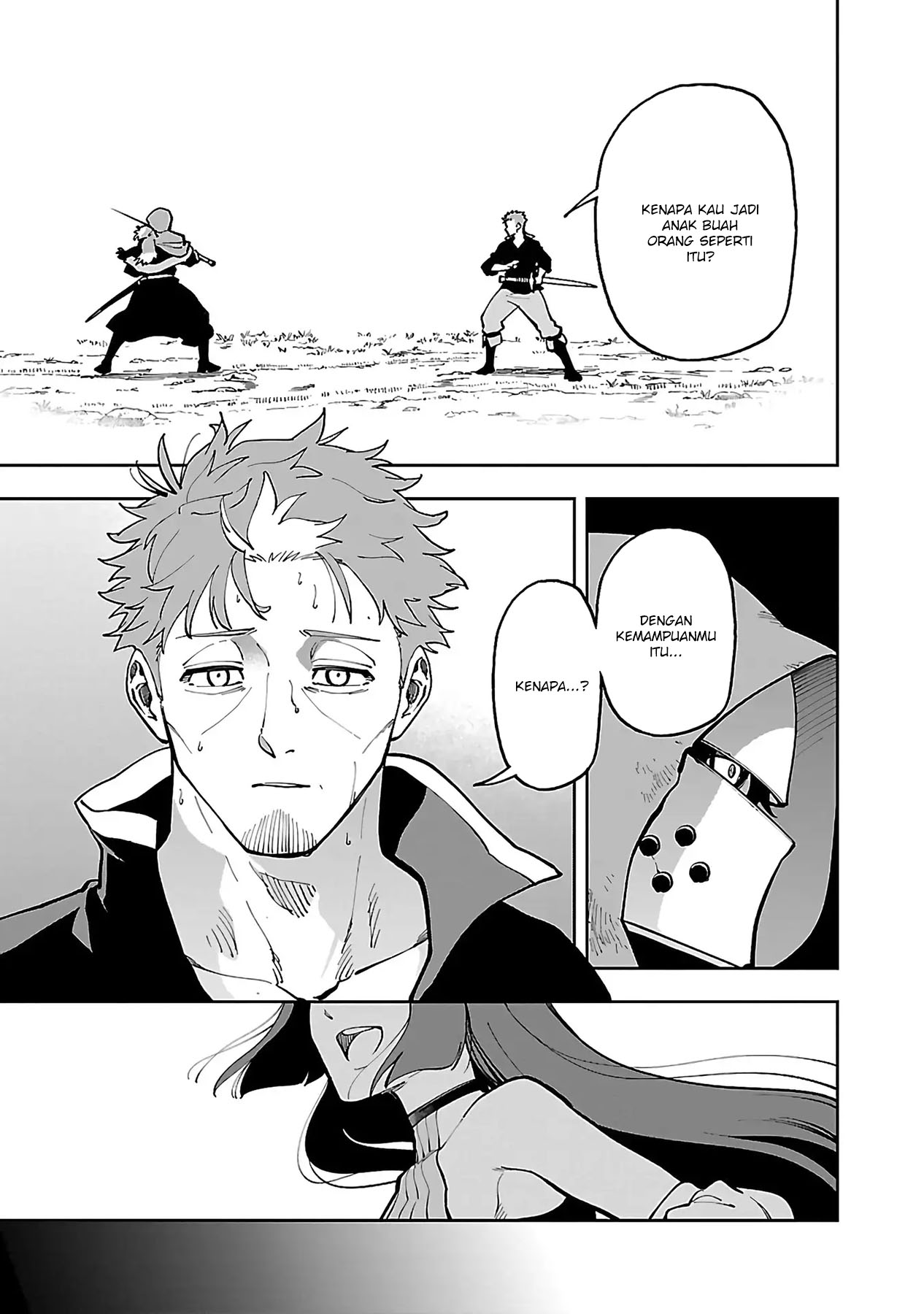 Katainaka no Ossan, Kensei ni Naru ~tada no inaka no kenjutsu shihan datta no ni, taisei shita deshi-tachi ga ore wo hottekurenai ken~ Chapter 27.1 - halaman 9