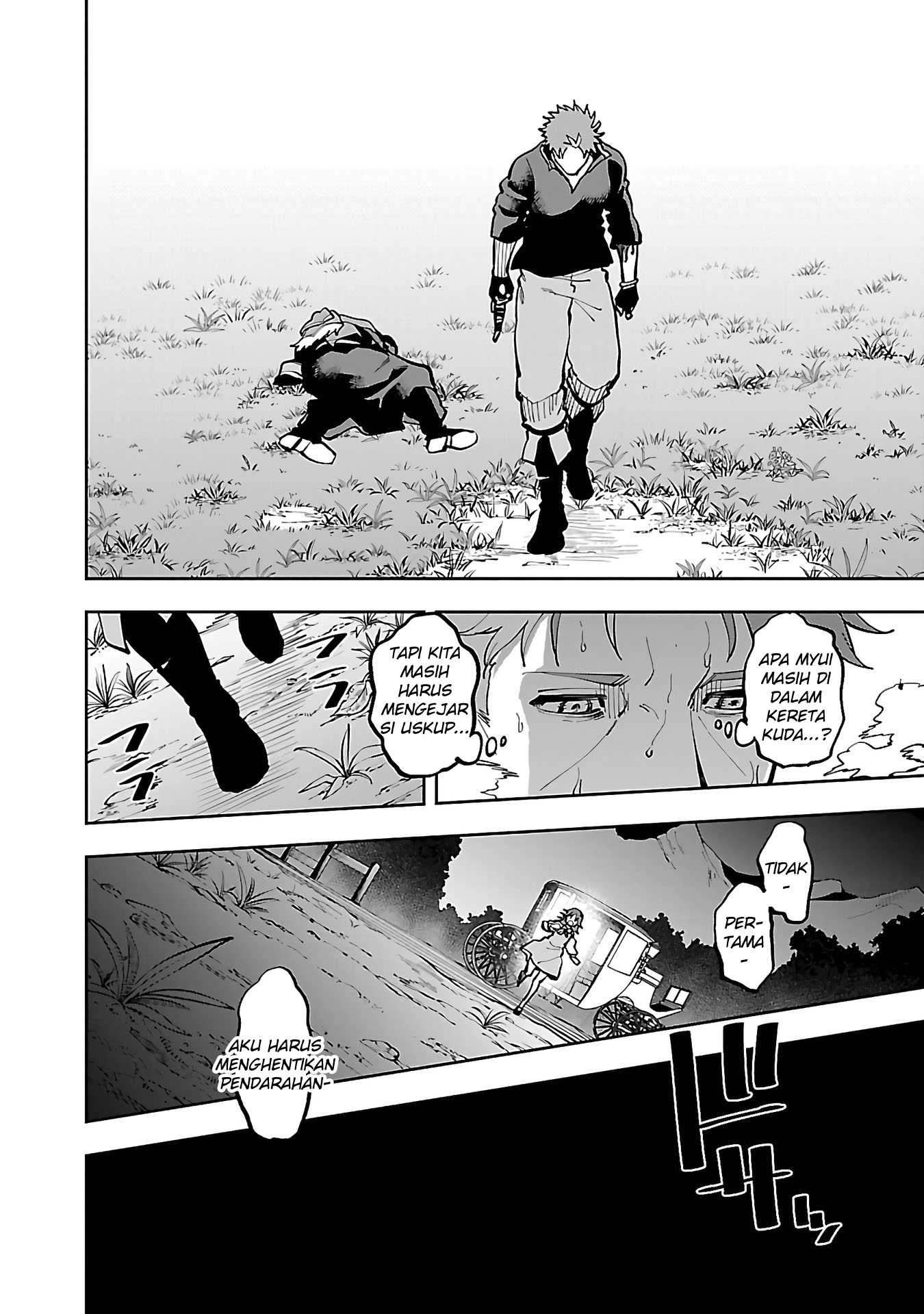 Katainaka no Ossan, Kensei ni Naru ~tada no inaka no kenjutsu shihan datta no ni, taisei shita deshi-tachi ga ore wo hottekurenai ken~ Chapter 28 - halaman 42