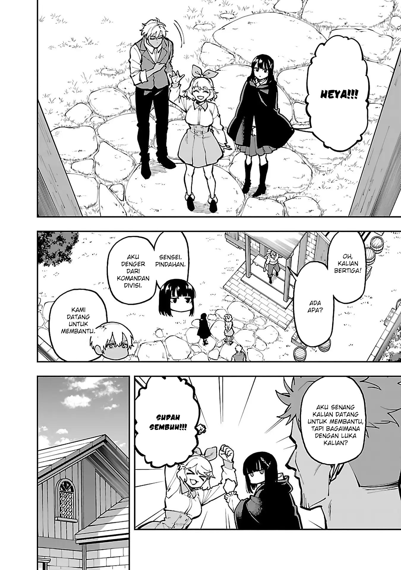 Katainaka no Ossan, Kensei ni Naru ~tada no inaka no kenjutsu shihan datta no ni, taisei shita deshi-tachi ga ore wo hottekurenai ken~ Chapter 30 - halaman 17