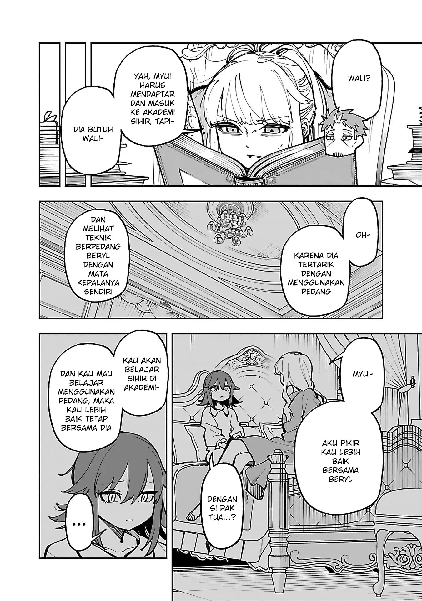 Katainaka no Ossan, Kensei ni Naru ~tada no inaka no kenjutsu shihan datta no ni, taisei shita deshi-tachi ga ore wo hottekurenai ken~ Chapter 30 - halaman 8