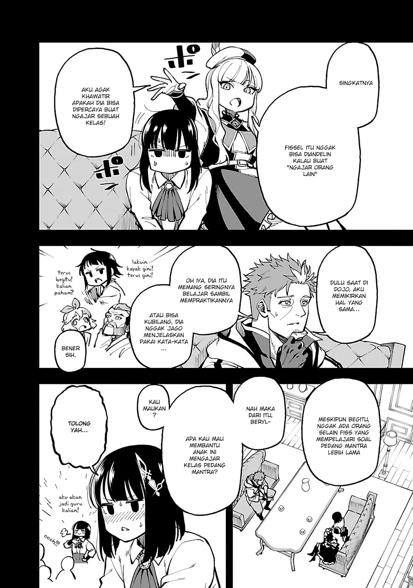Katainaka no Ossan, Kensei ni Naru ~tada no inaka no kenjutsu shihan datta no ni, taisei shita deshi-tachi ga ore wo hottekurenai ken~ Chapter 31 - halaman 12