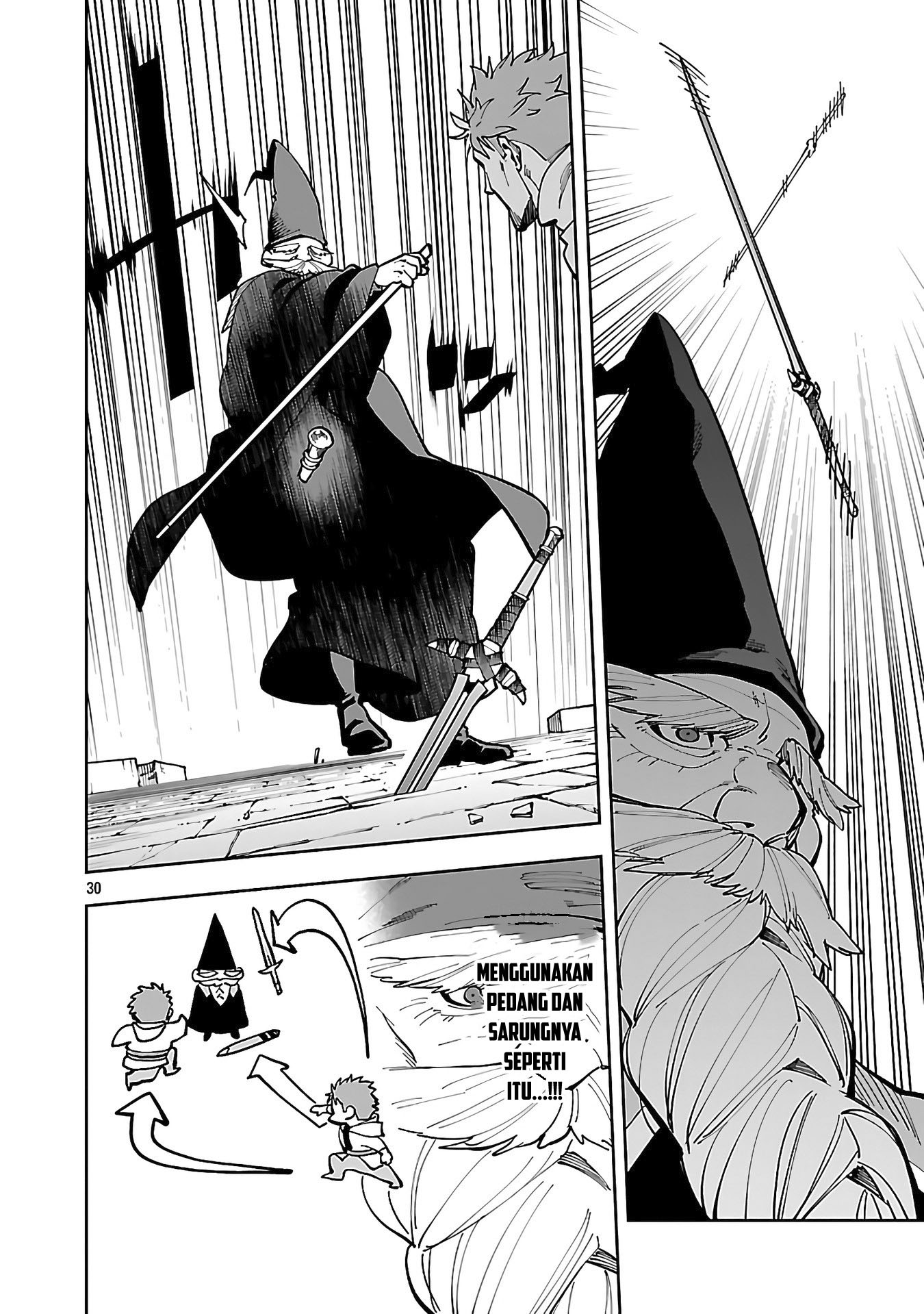 Katainaka no Ossan, Kensei ni Naru ~tada no inaka no kenjutsu shihan datta no ni, taisei shita deshi-tachi ga ore wo hottekurenai ken~ Chapter 32 - halaman 31