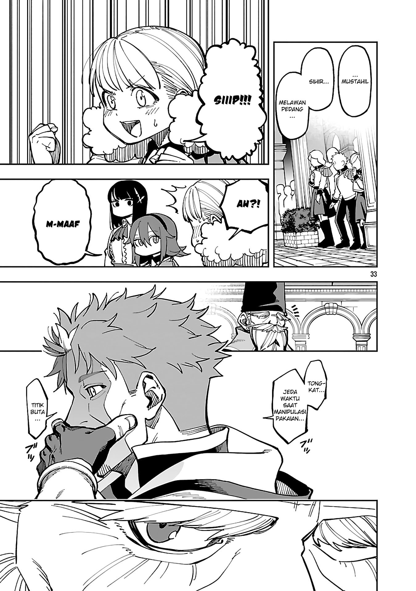 Katainaka no Ossan, Kensei ni Naru ~tada no inaka no kenjutsu shihan datta no ni, taisei shita deshi-tachi ga ore wo hottekurenai ken~ Chapter 32 - halaman 34