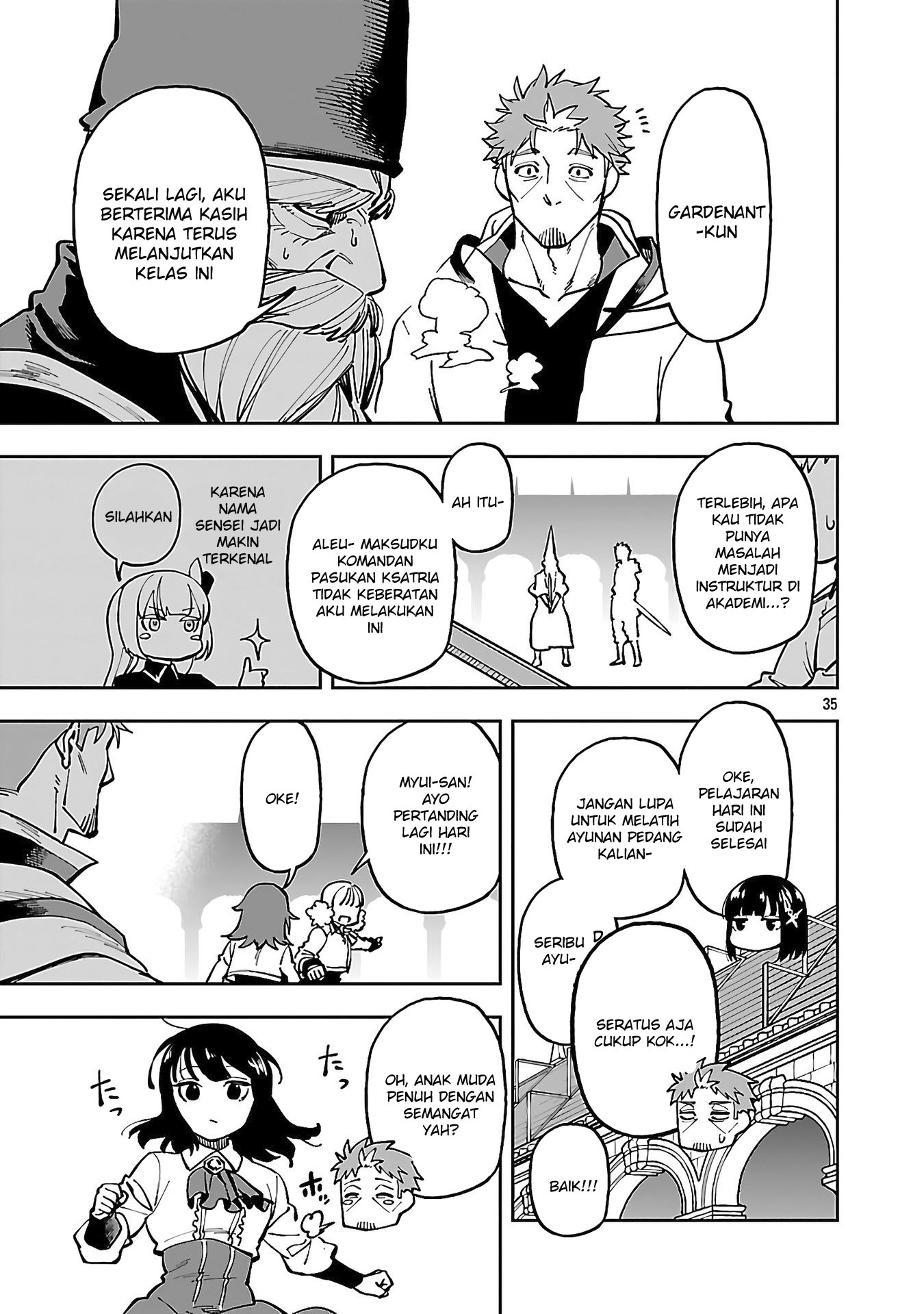 Katainaka no Ossan, Kensei ni Naru ~tada no inaka no kenjutsu shihan datta no ni, taisei shita deshi-tachi ga ore wo hottekurenai ken~ Chapter 32 - halaman 36