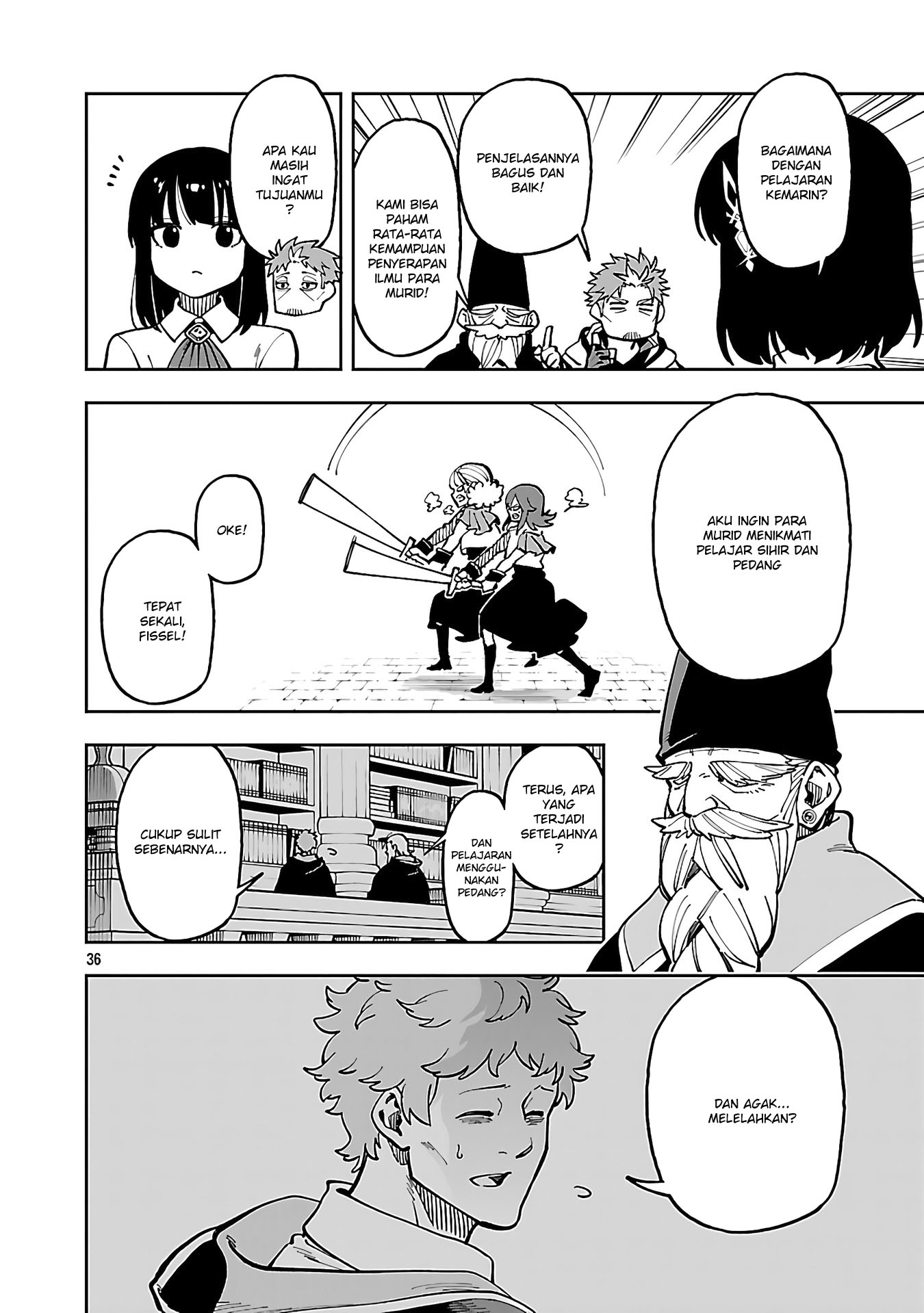 Katainaka no Ossan, Kensei ni Naru ~tada no inaka no kenjutsu shihan datta no ni, taisei shita deshi-tachi ga ore wo hottekurenai ken~ Chapter 32 - halaman 37