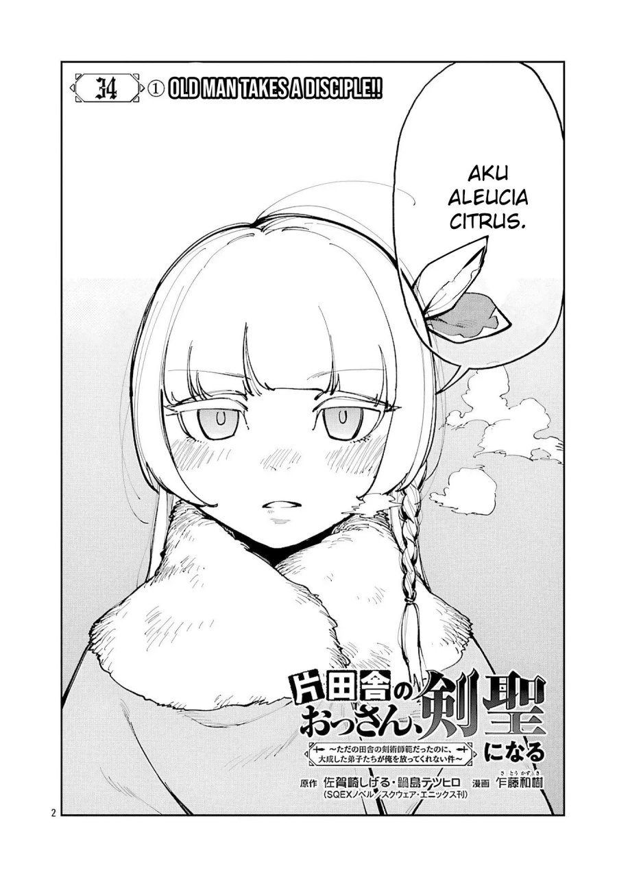 Katainaka no Ossan, Kensei ni Naru ~tada no inaka no kenjutsu shihan datta no ni, taisei shita deshi-tachi ga ore wo hottekurenai ken~ Chapter 34.1 - halaman 5